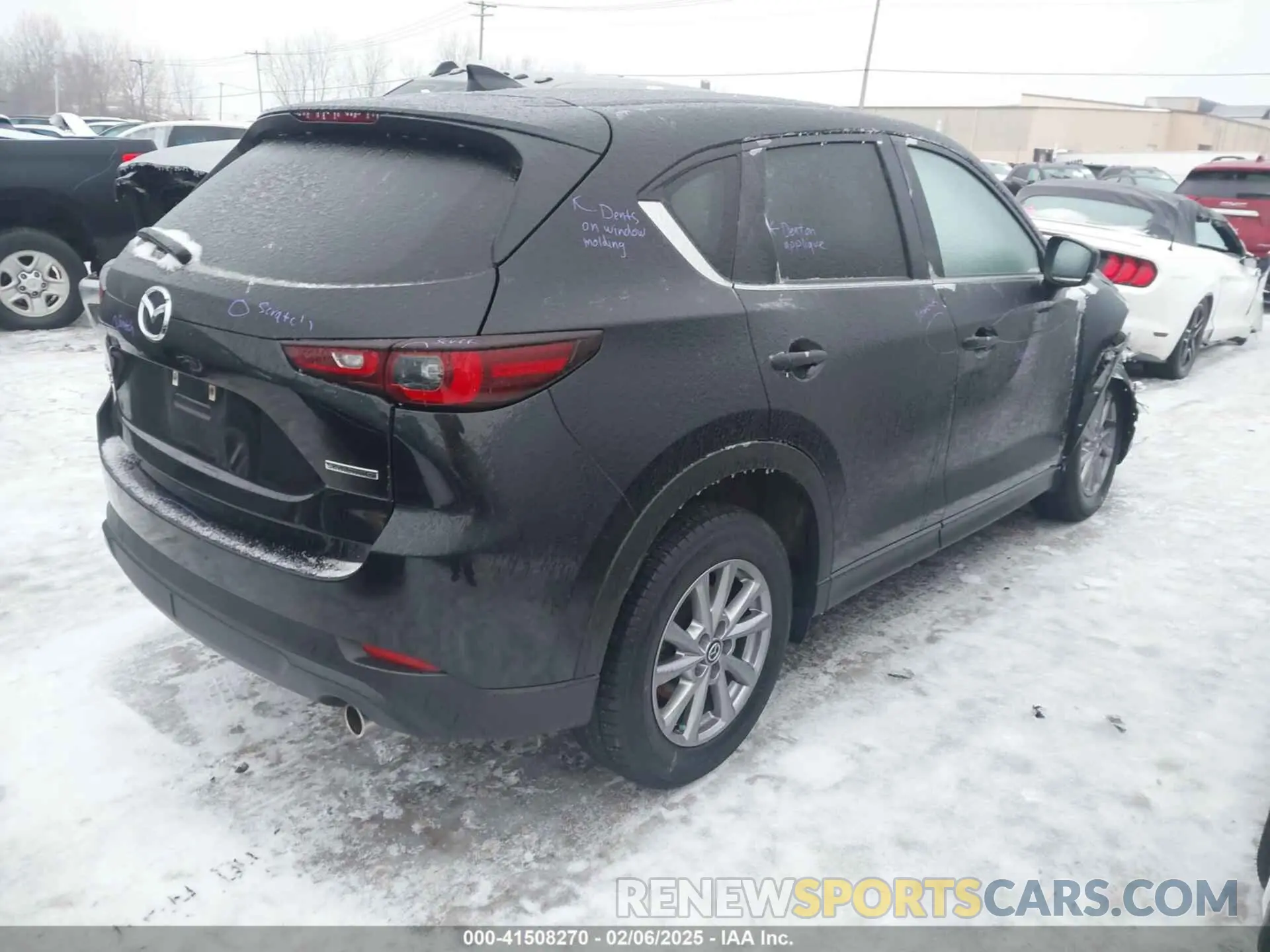 4 fotografías del automóvil dañado JM3KFBBM5N0540879 MAZDA CX-5 2022