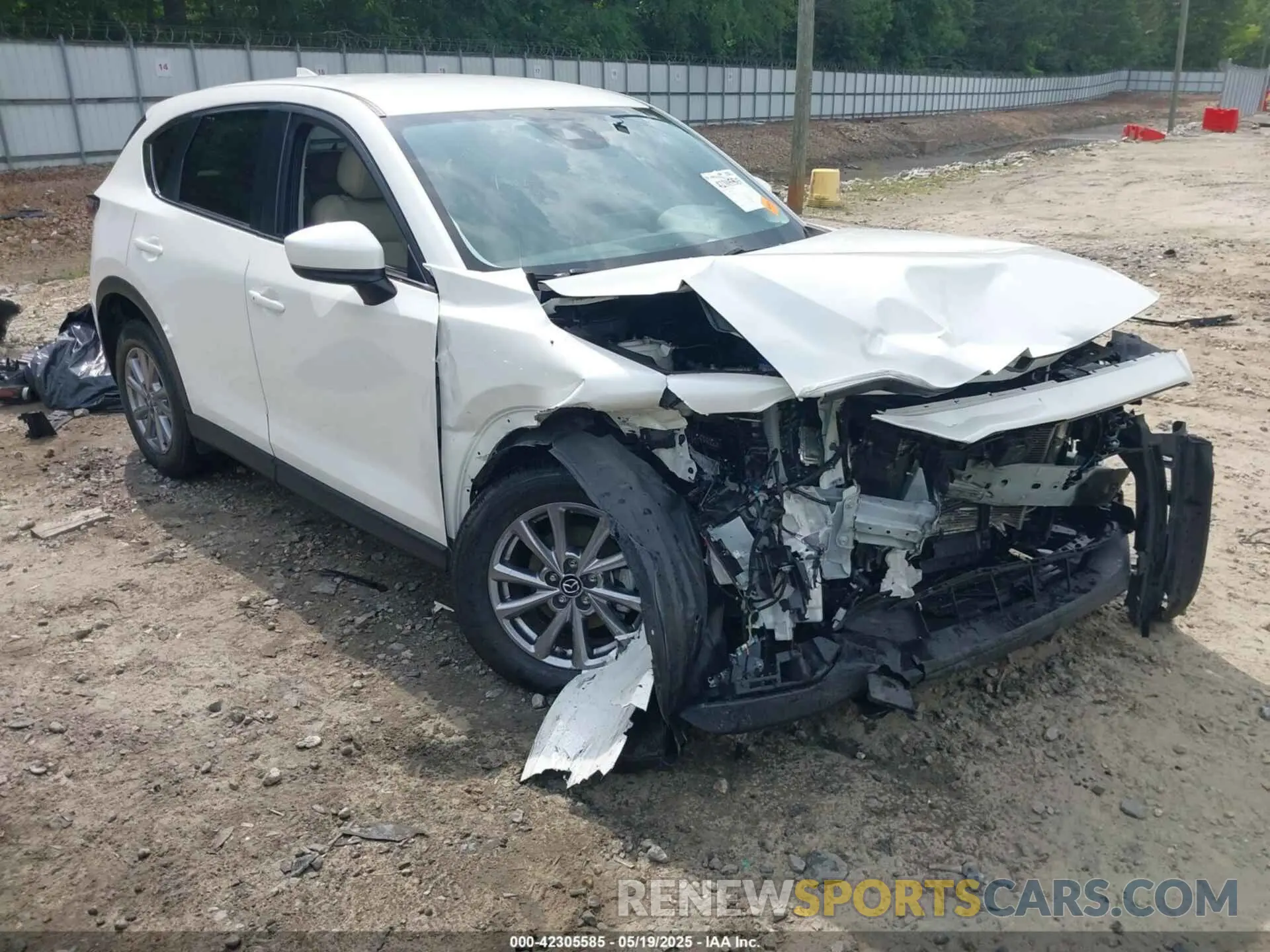 1 fotografías del automóvil dañado JM3KFBBM6N0528319 MAZDA CX-5 2022