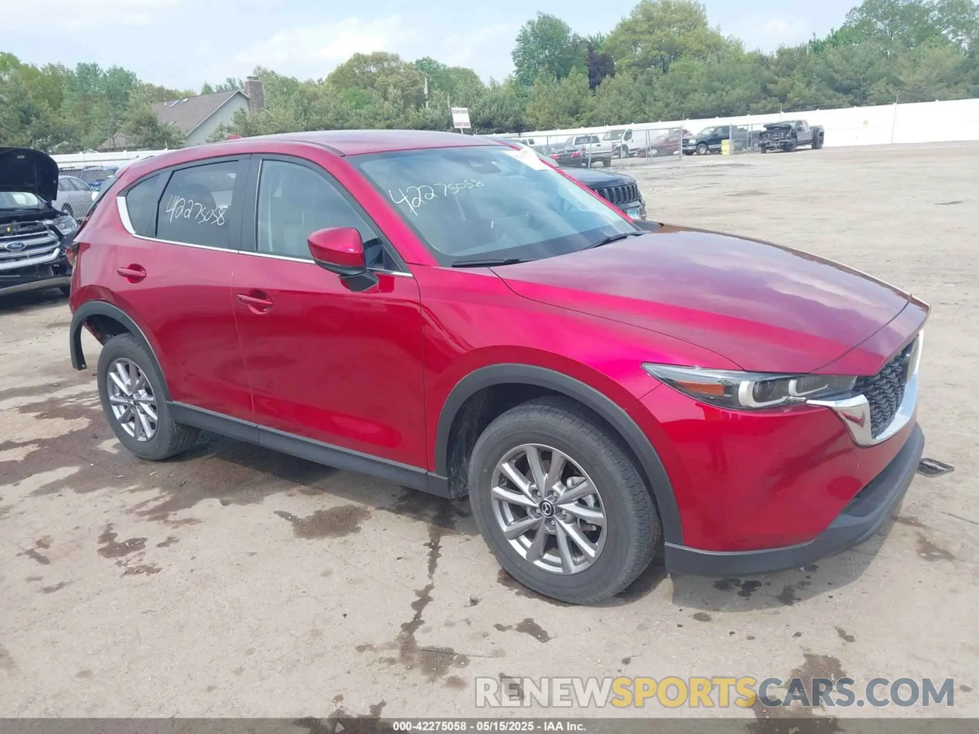 1 fotografías del automóvil dañado JM3KFBBM7N0528989 MAZDA CX-5 2022