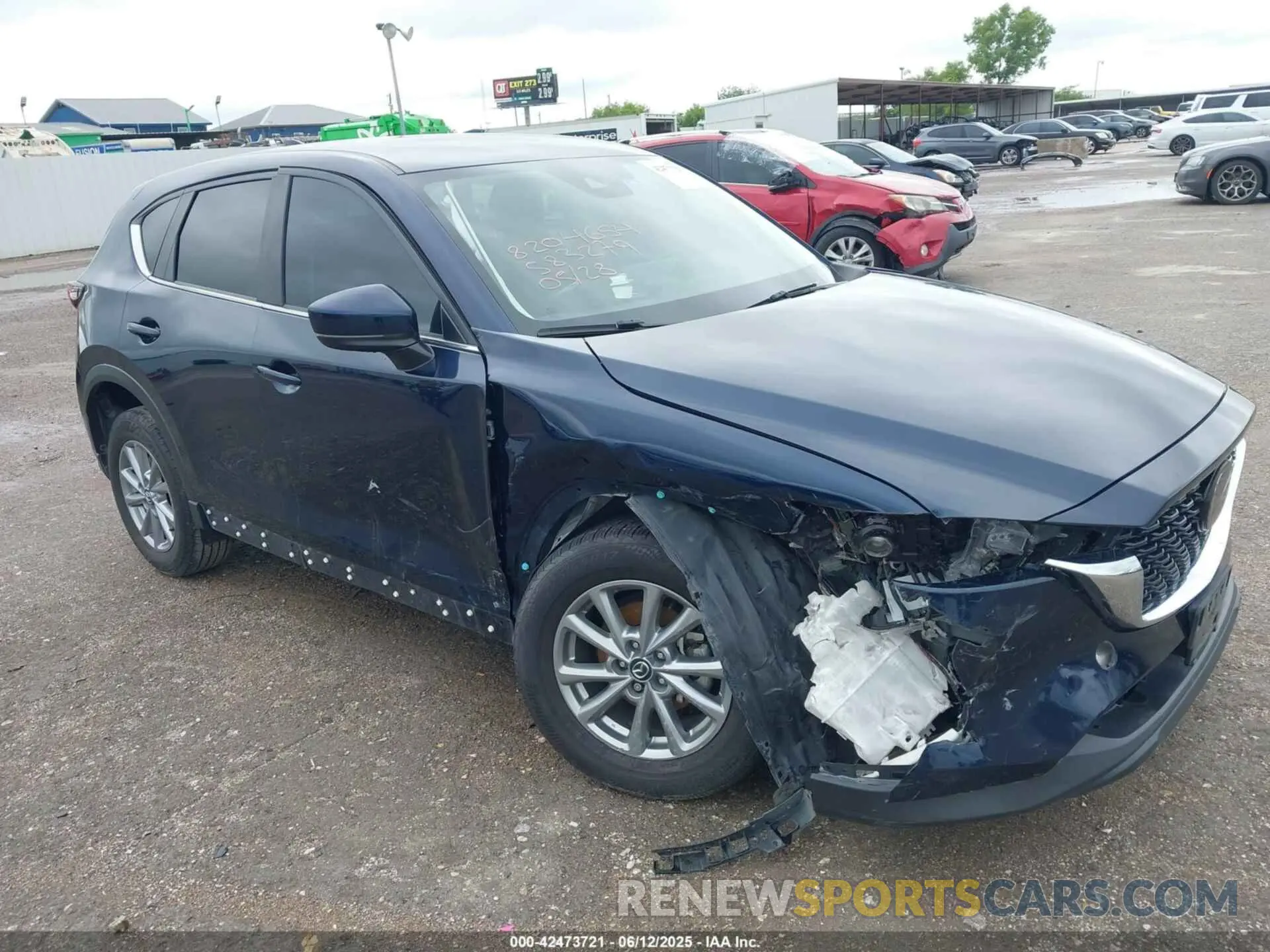 6 fotografías del automóvil dañado JM3KFBBM9N0583279 MAZDA CX-5 2022