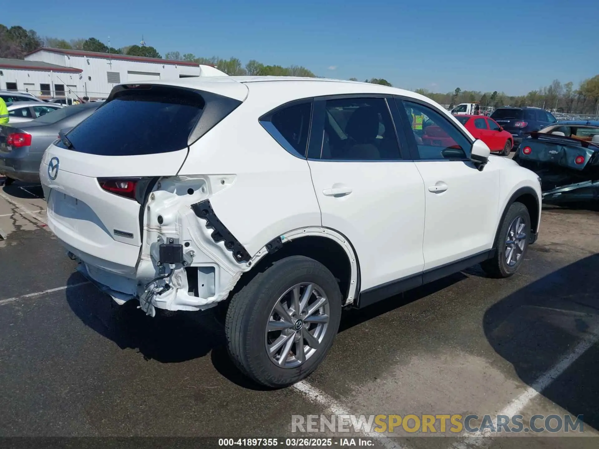 4 fotografías del automóvil dañado JM3KFBBMXN0533183 MAZDA CX-5 2022