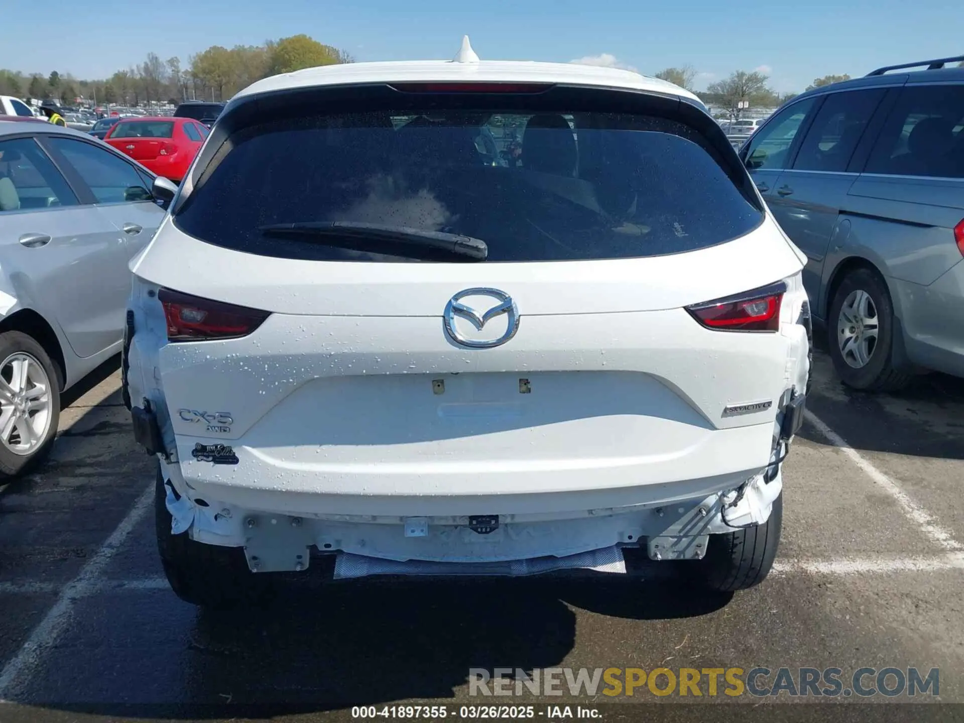 6 fotografías del automóvil dañado JM3KFBBMXN0533183 MAZDA CX-5 2022