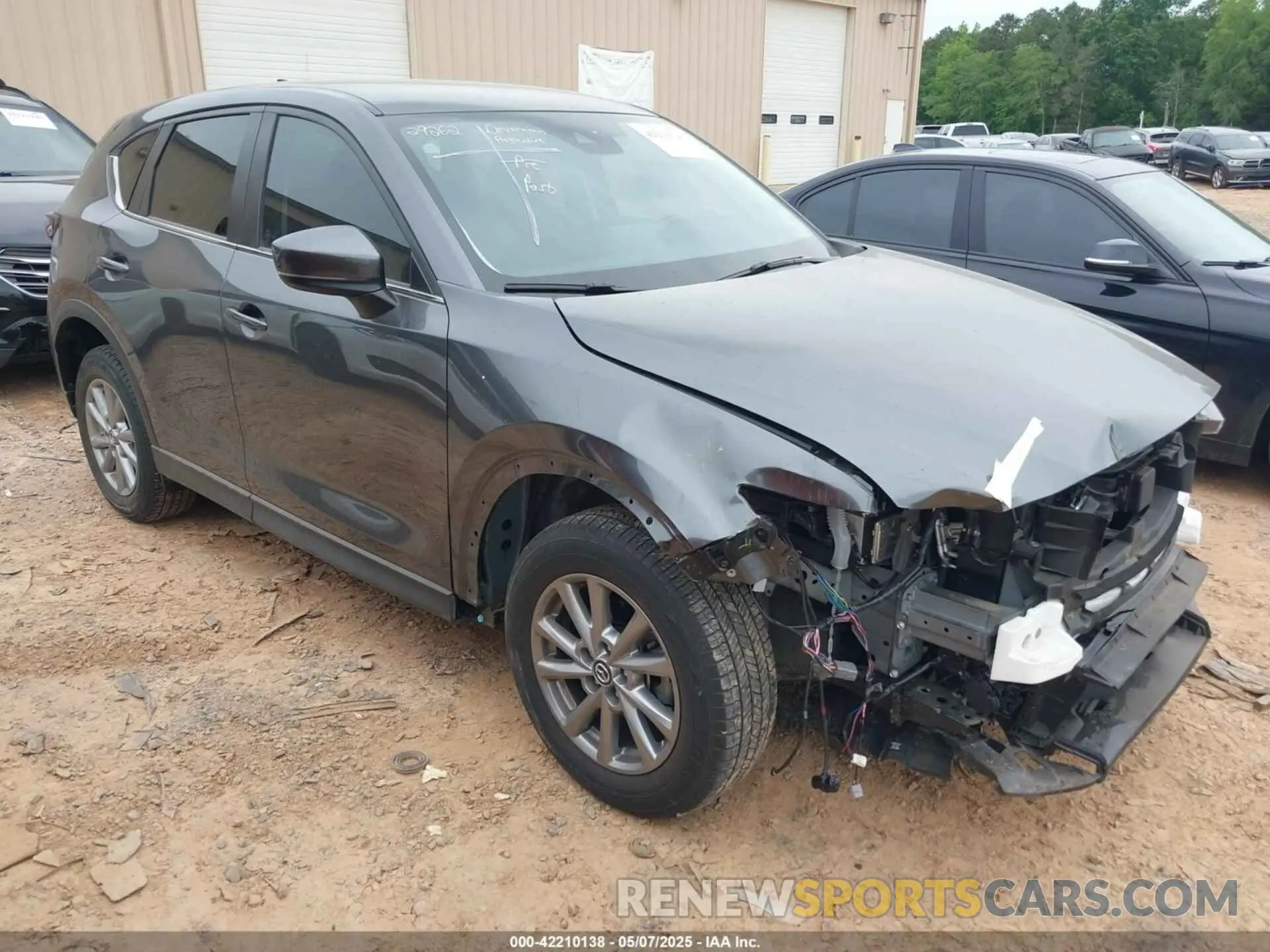 1 fotografías del automóvil dañado JM3KFBBMXN0634546 MAZDA CX-5 2022