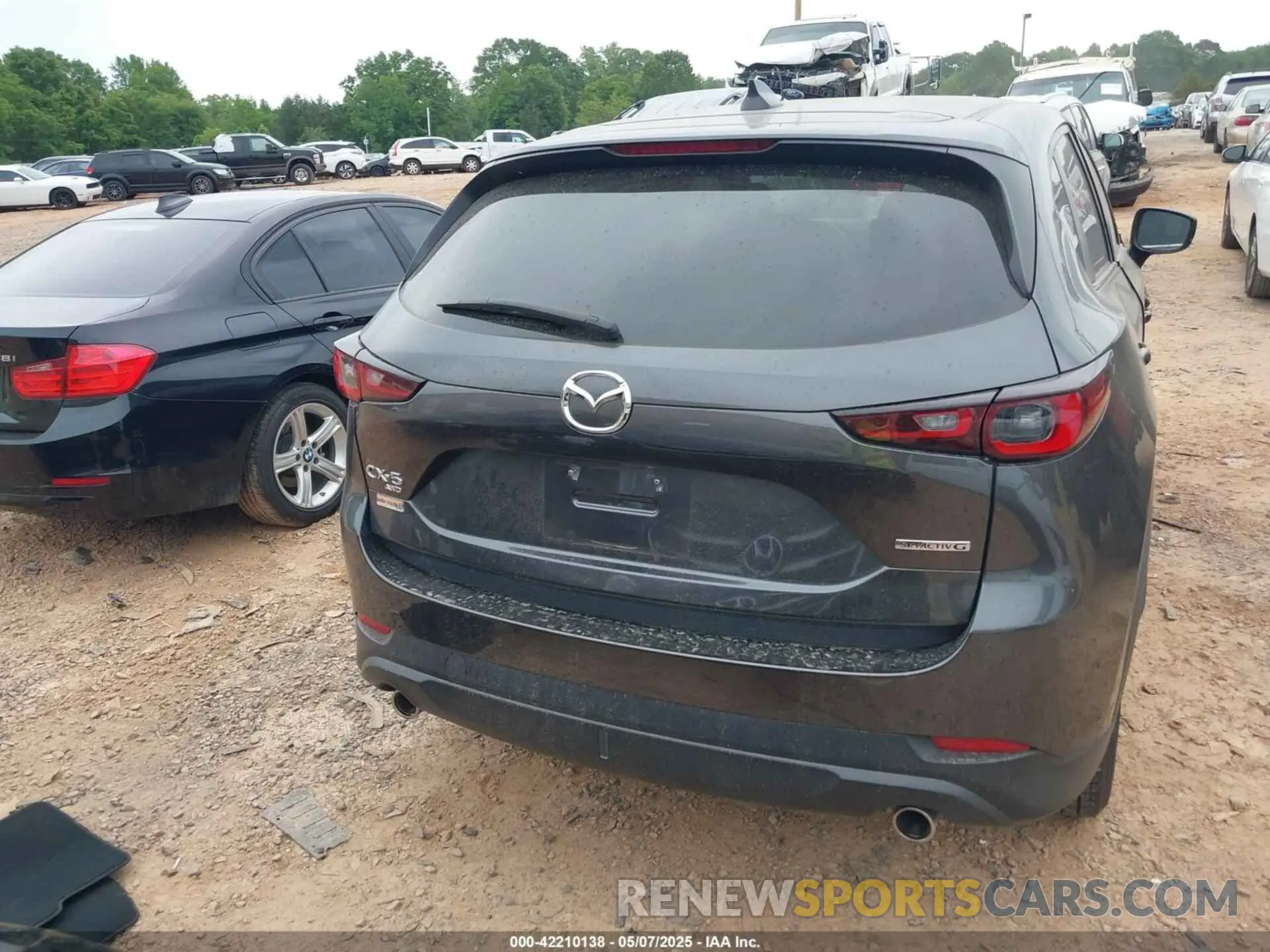 16 fotografías del automóvil dañado JM3KFBBMXN0634546 MAZDA CX-5 2022