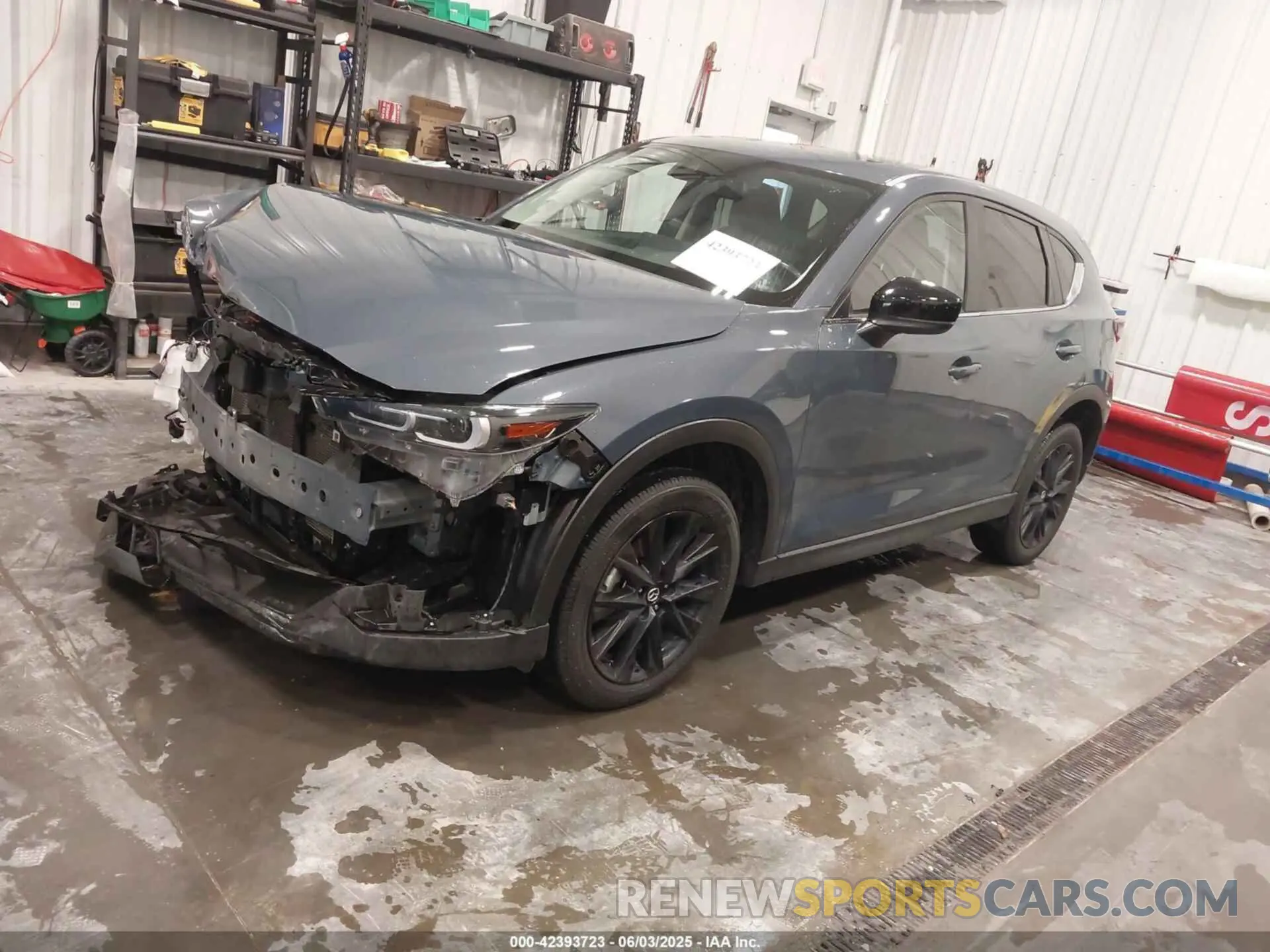 2 fotografías del automóvil dañado JM3KFBCM0N1585446 MAZDA CX-5 2022
