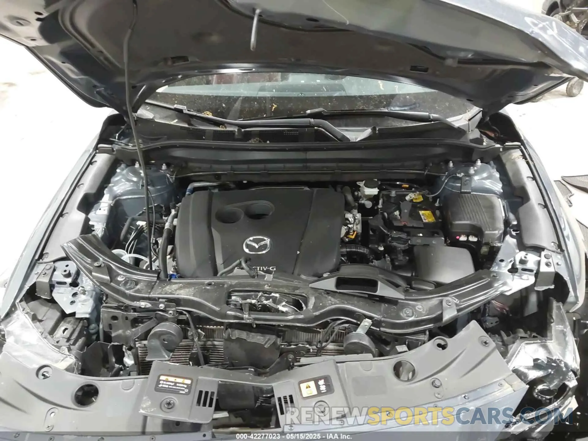 10 fotografías del automóvil dañado JM3KFBCM1N0551165 MAZDA CX-5 2022