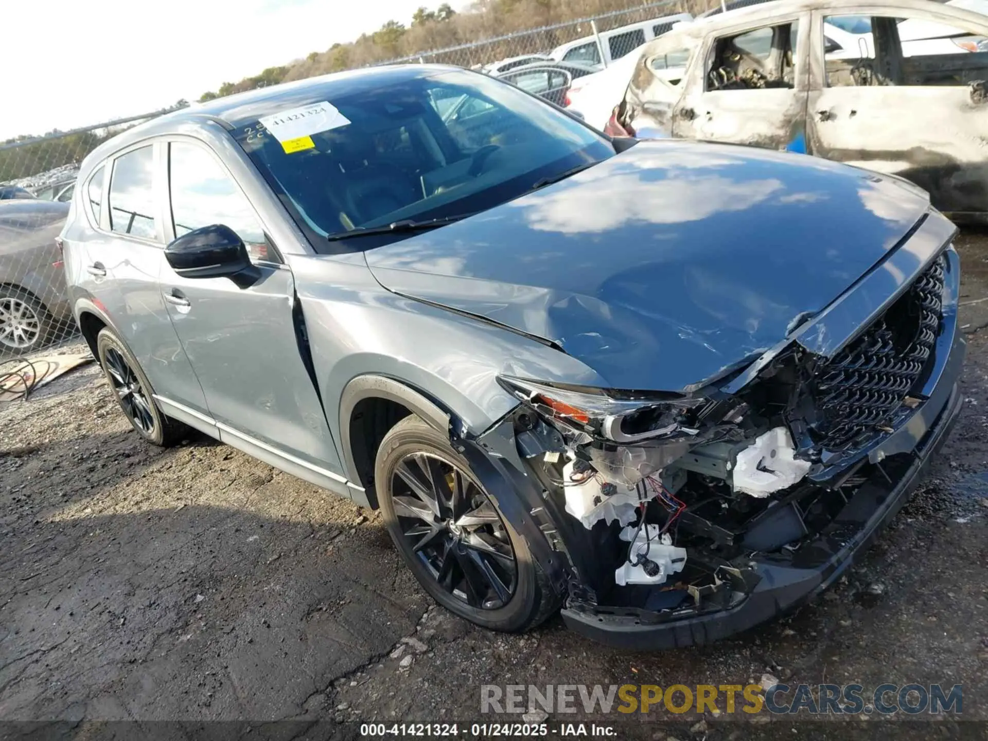 1 fotografías del automóvil dañado JM3KFBCM1N0562277 MAZDA CX-5 2022