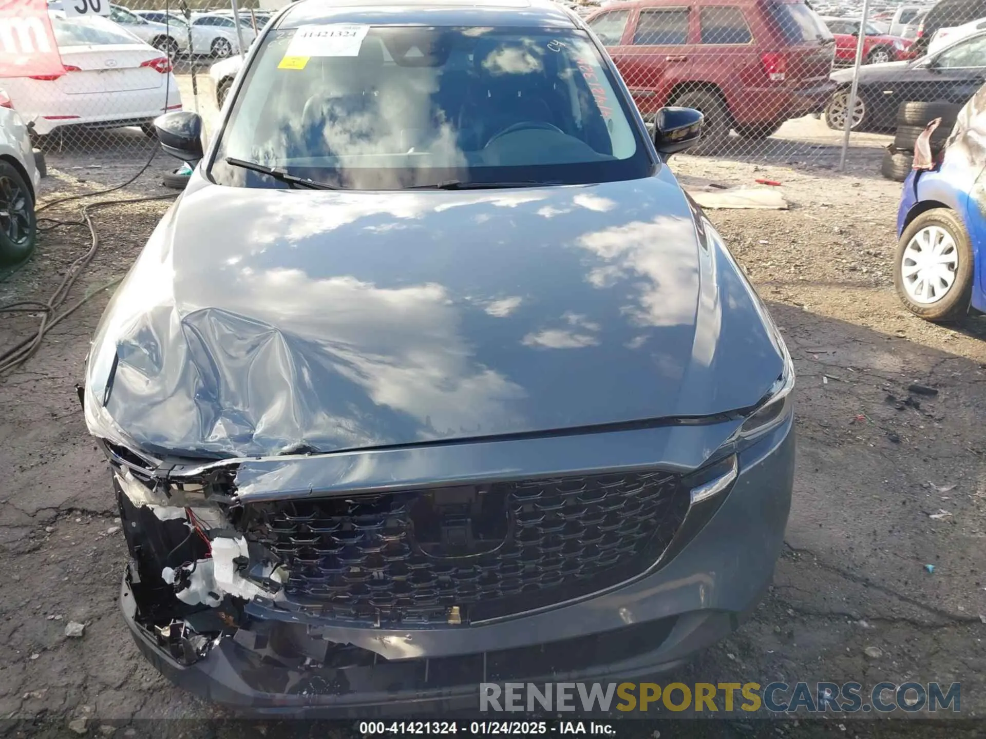 12 fotografías del automóvil dañado JM3KFBCM1N0562277 MAZDA CX-5 2022
