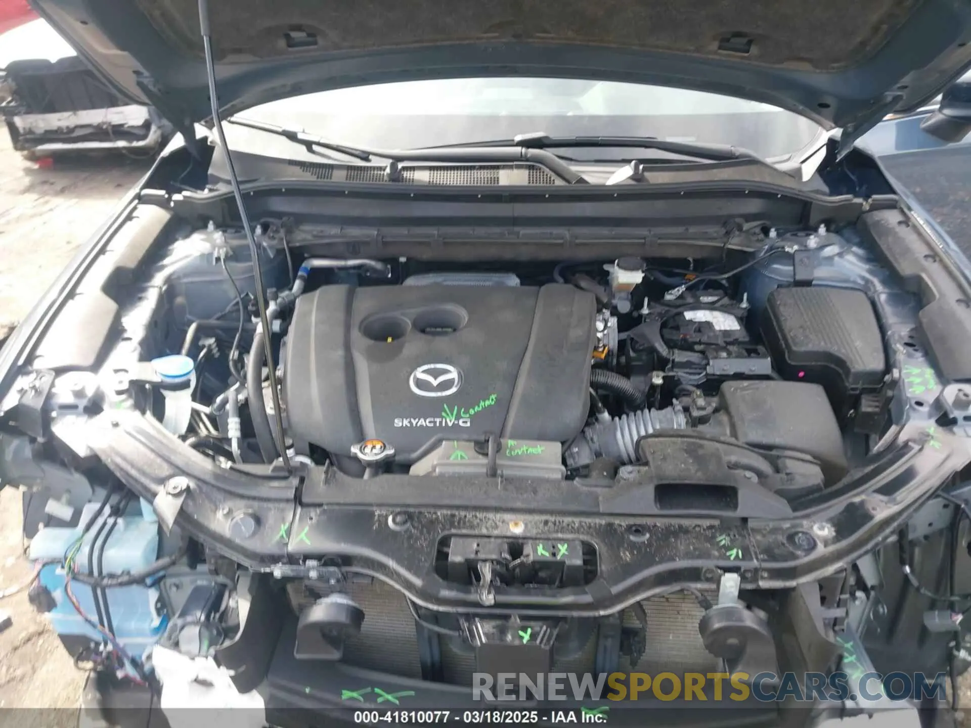 10 fotografías del automóvil dañado JM3KFBCM2N0618369 MAZDA CX-5 2022