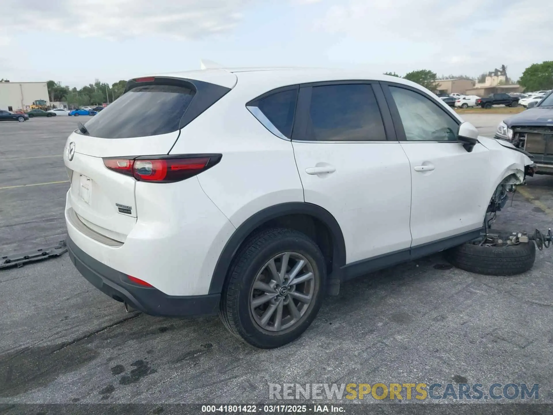 4 fotografías del automóvil dañado JM3KFBCM3N0570607 MAZDA CX-5 2022