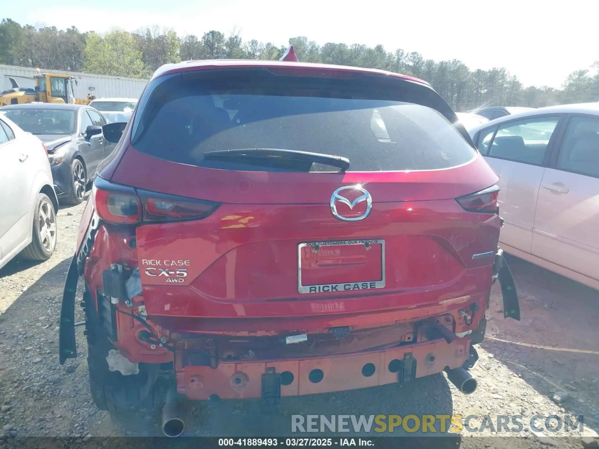 16 fotografías del automóvil dañado JM3KFBCM7N0613314 MAZDA CX-5 2022