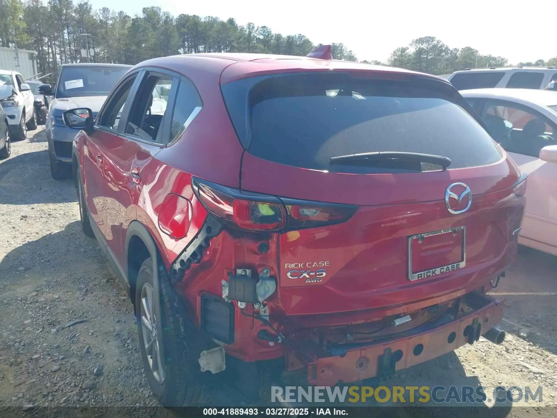 3 fotografías del automóvil dañado JM3KFBCM7N0613314 MAZDA CX-5 2022