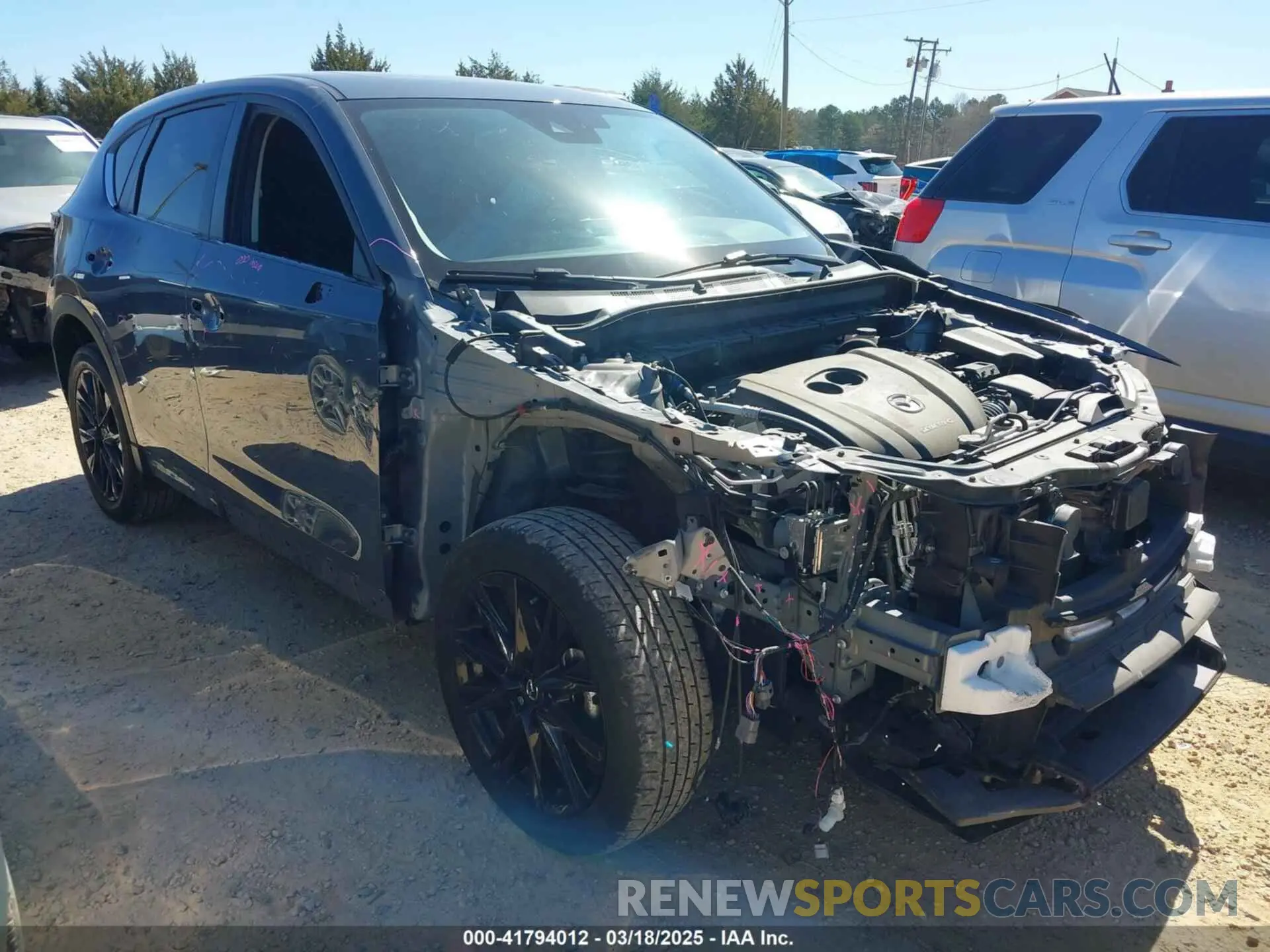 1 fotografías del automóvil dañado JM3KFBCM8N0584325 MAZDA CX-5 2022
