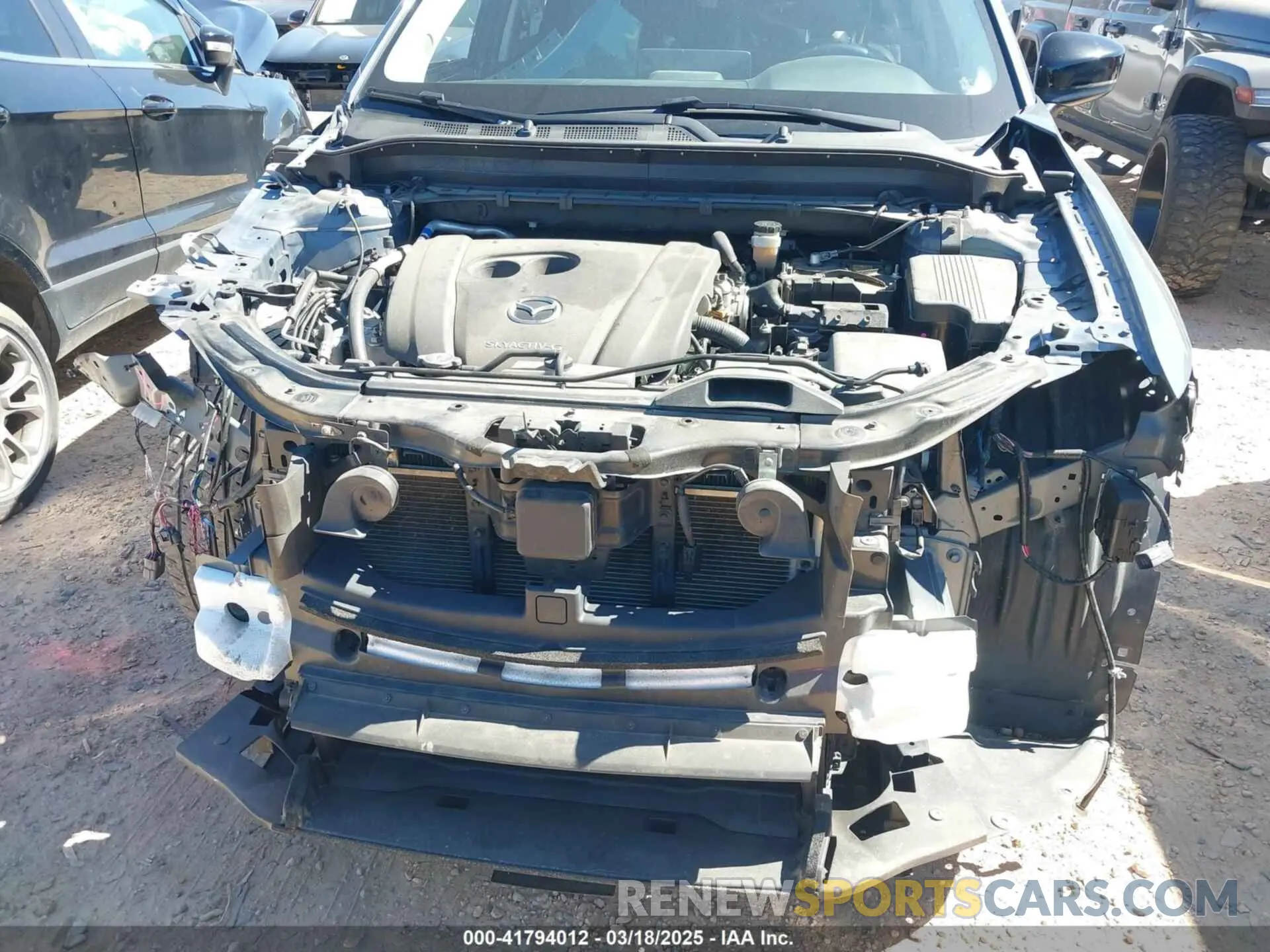 6 fotografías del automóvil dañado JM3KFBCM8N0584325 MAZDA CX-5 2022