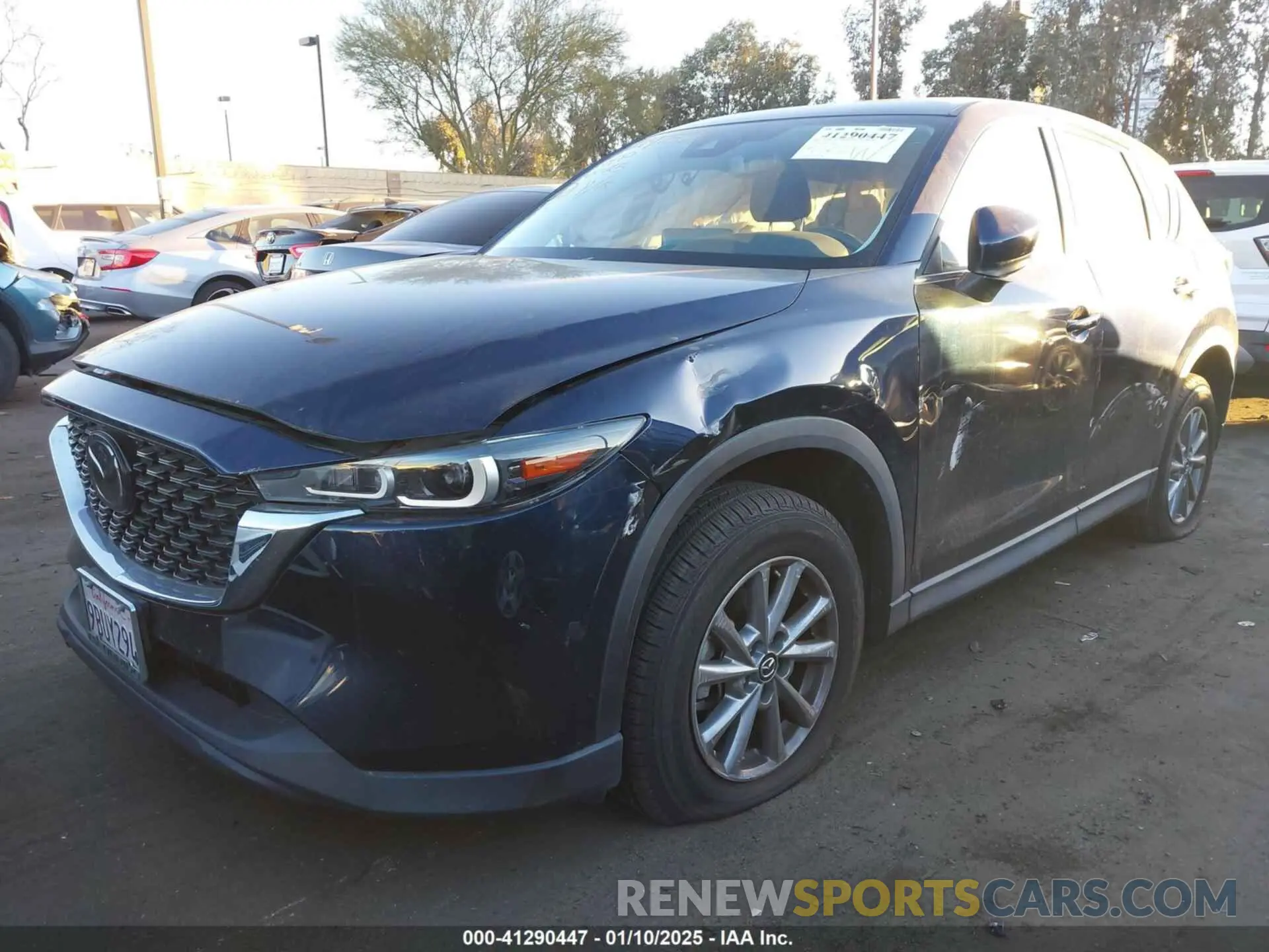 6 fotografías del automóvil dañado JM3KFBCM9N1609405 MAZDA CX-5 2022