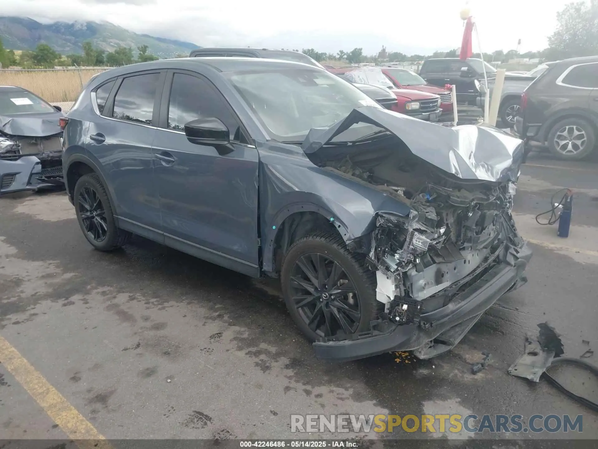 1 fotografías del automóvil dañado JM3KFBCM9N1633932 MAZDA CX-5 2022