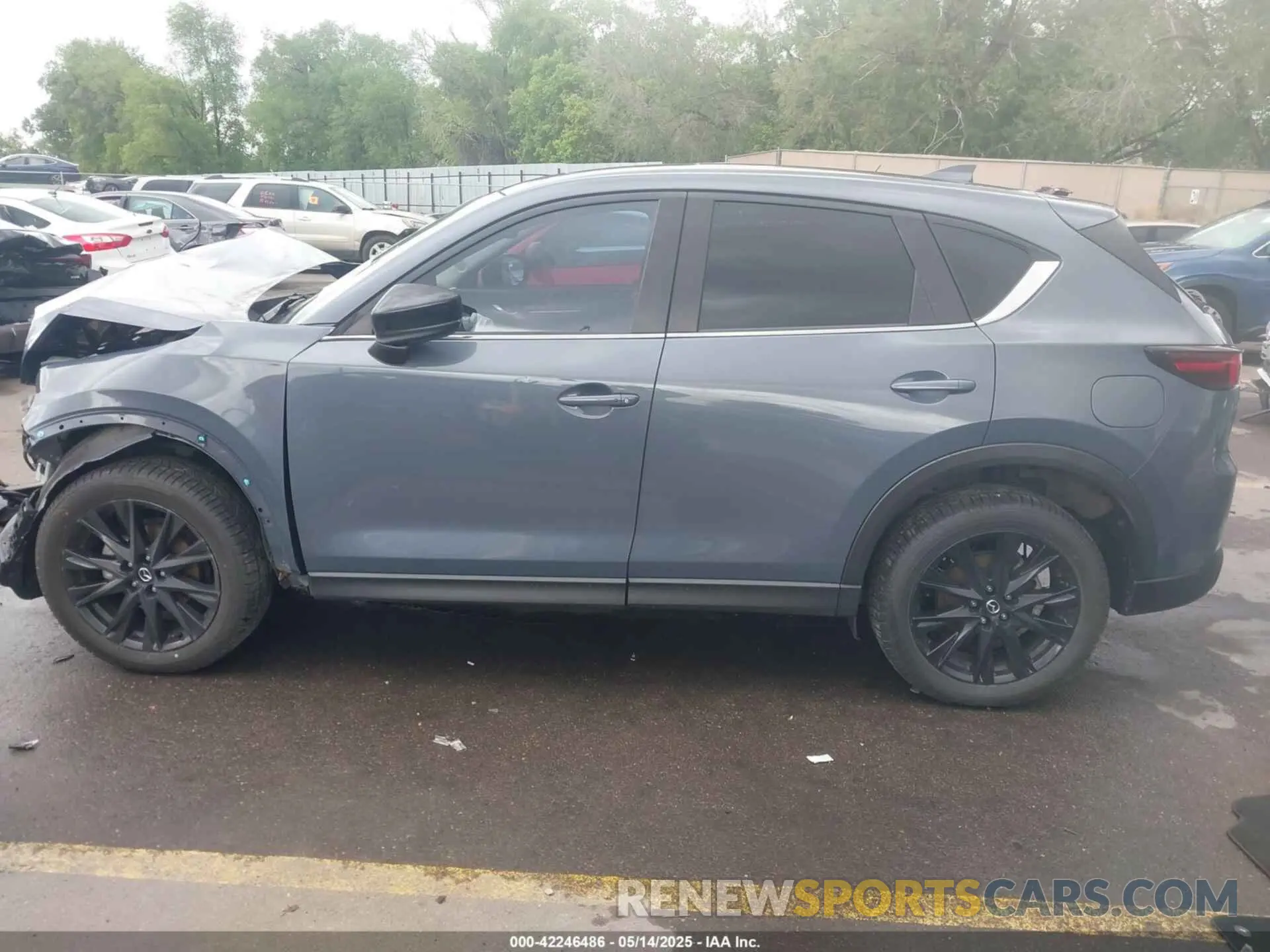 15 fotografías del automóvil dañado JM3KFBCM9N1633932 MAZDA CX-5 2022