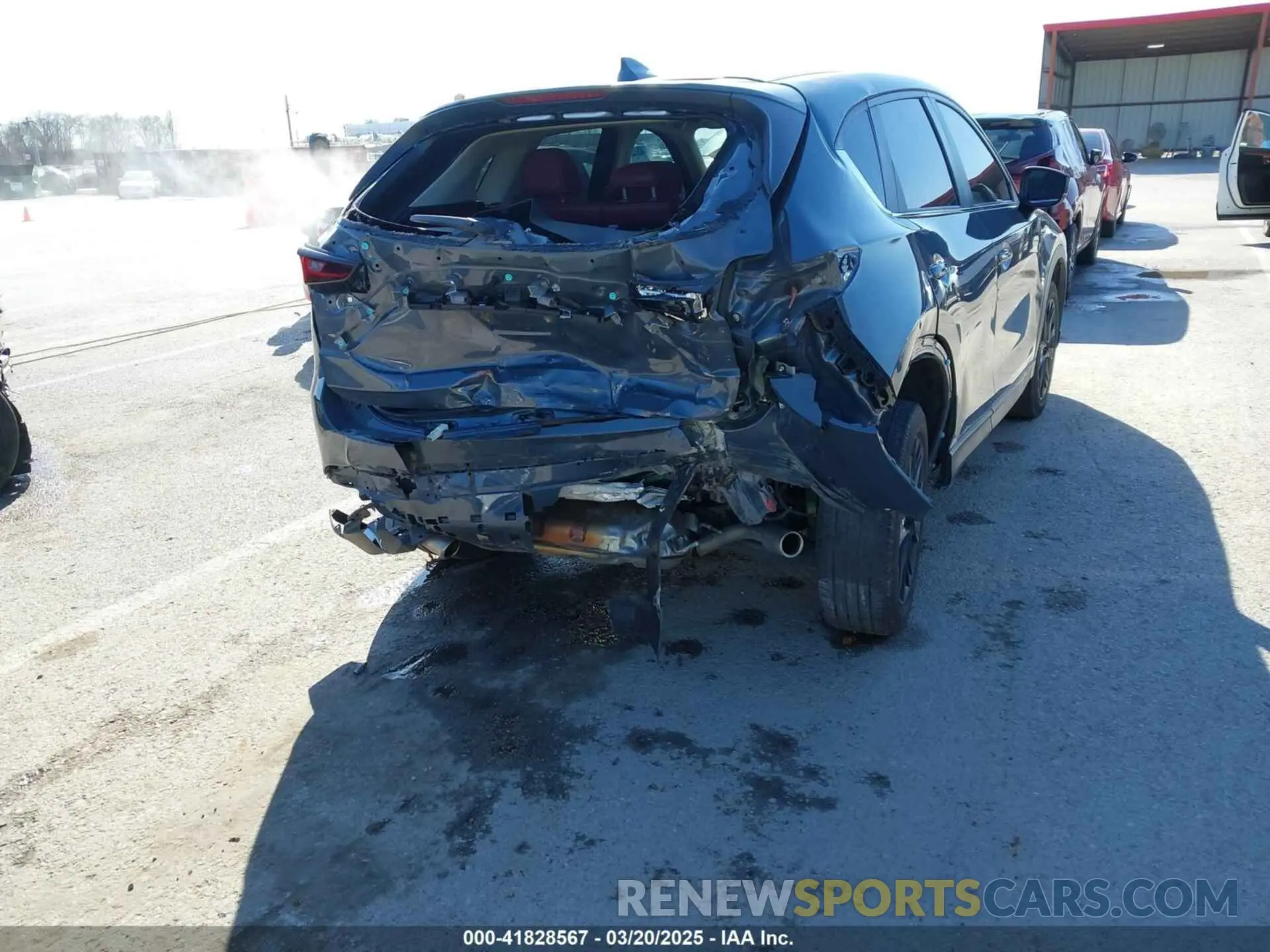 6 fotografías del automóvil dañado JM3KFBCMXN1619568 MAZDA CX-5 2022