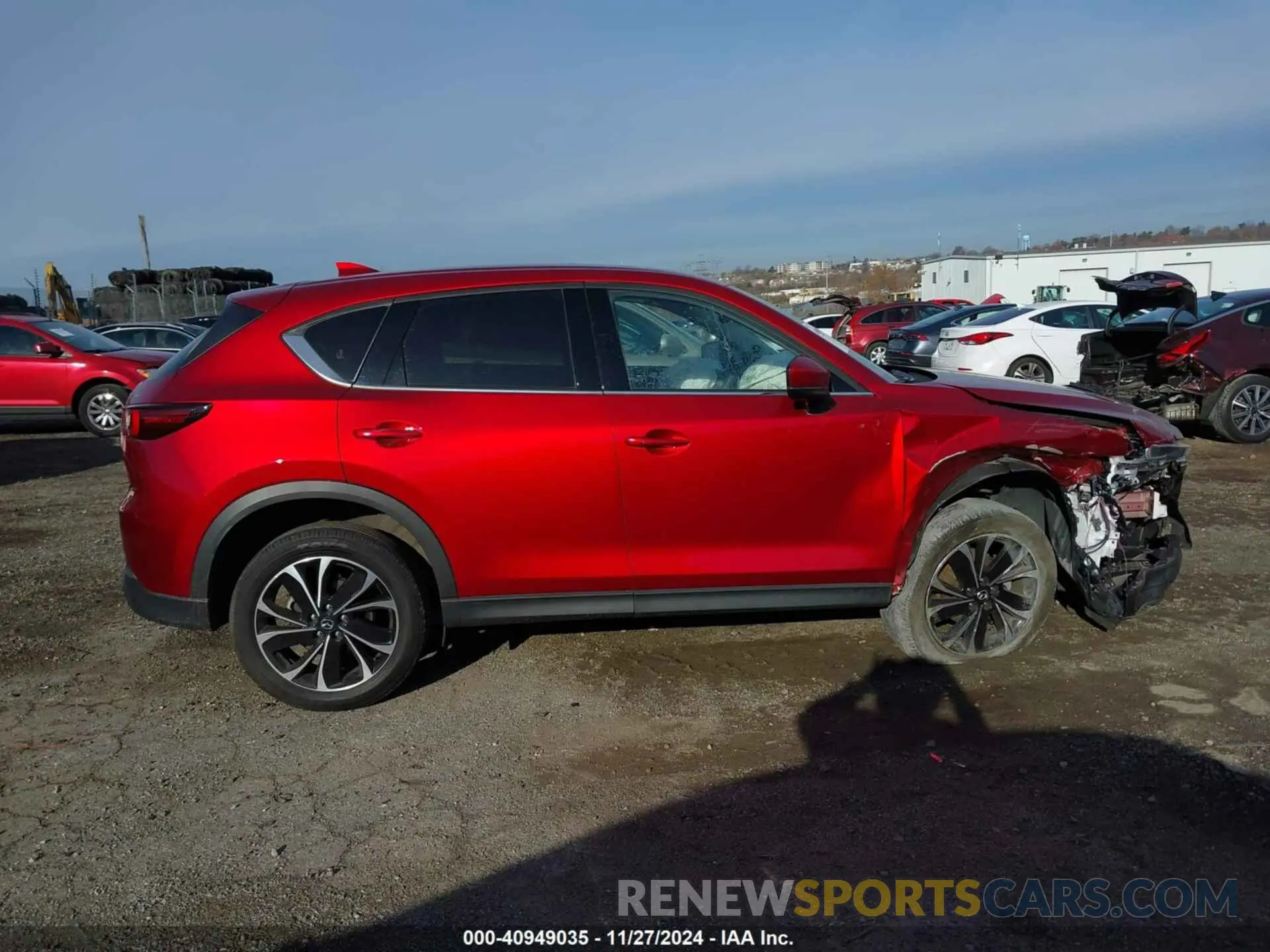 13 fotografías del automóvil dañado JM3KFBDM1N0540200 MAZDA CX-5 2022
