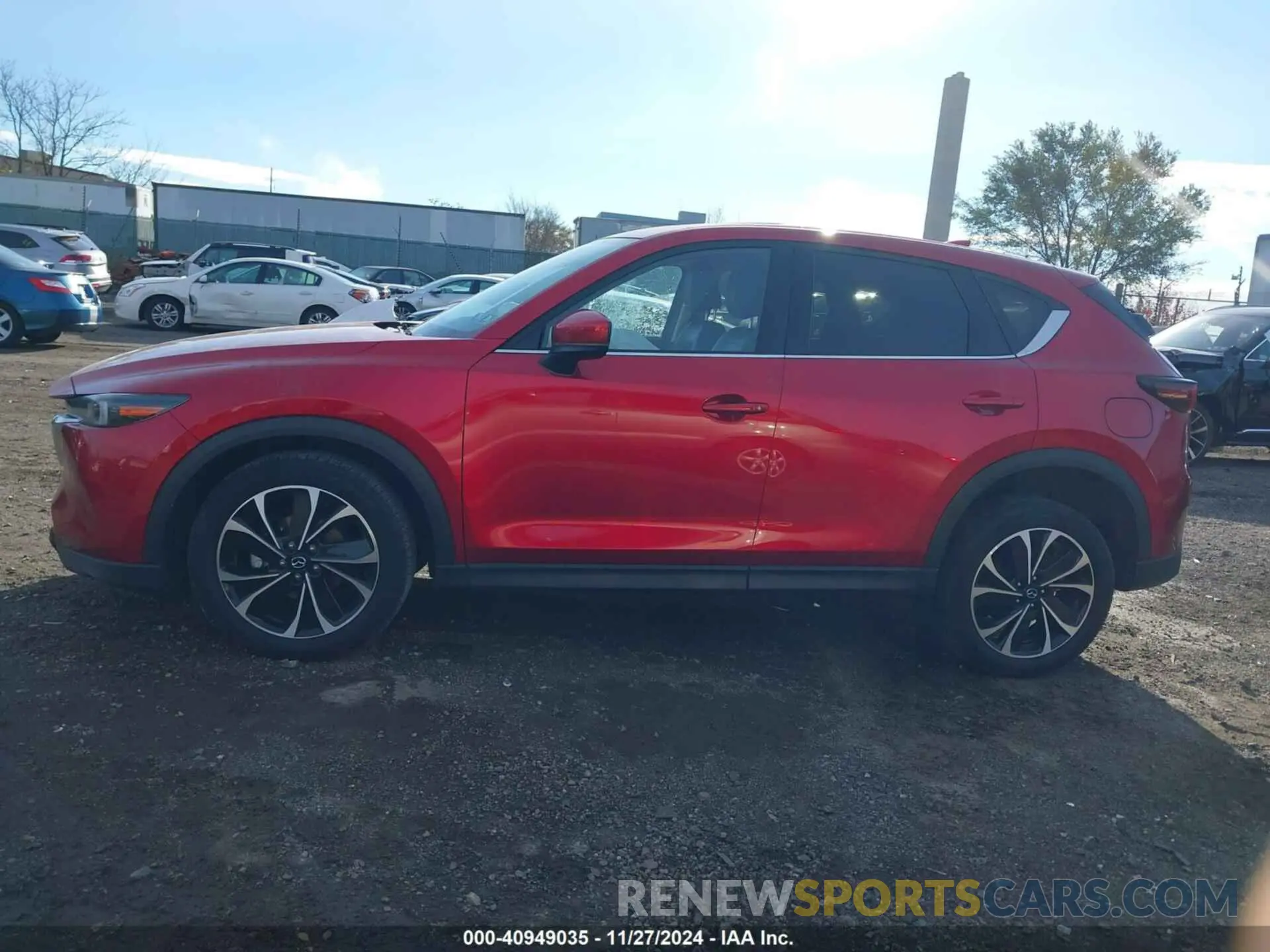 14 fotografías del automóvil dañado JM3KFBDM1N0540200 MAZDA CX-5 2022