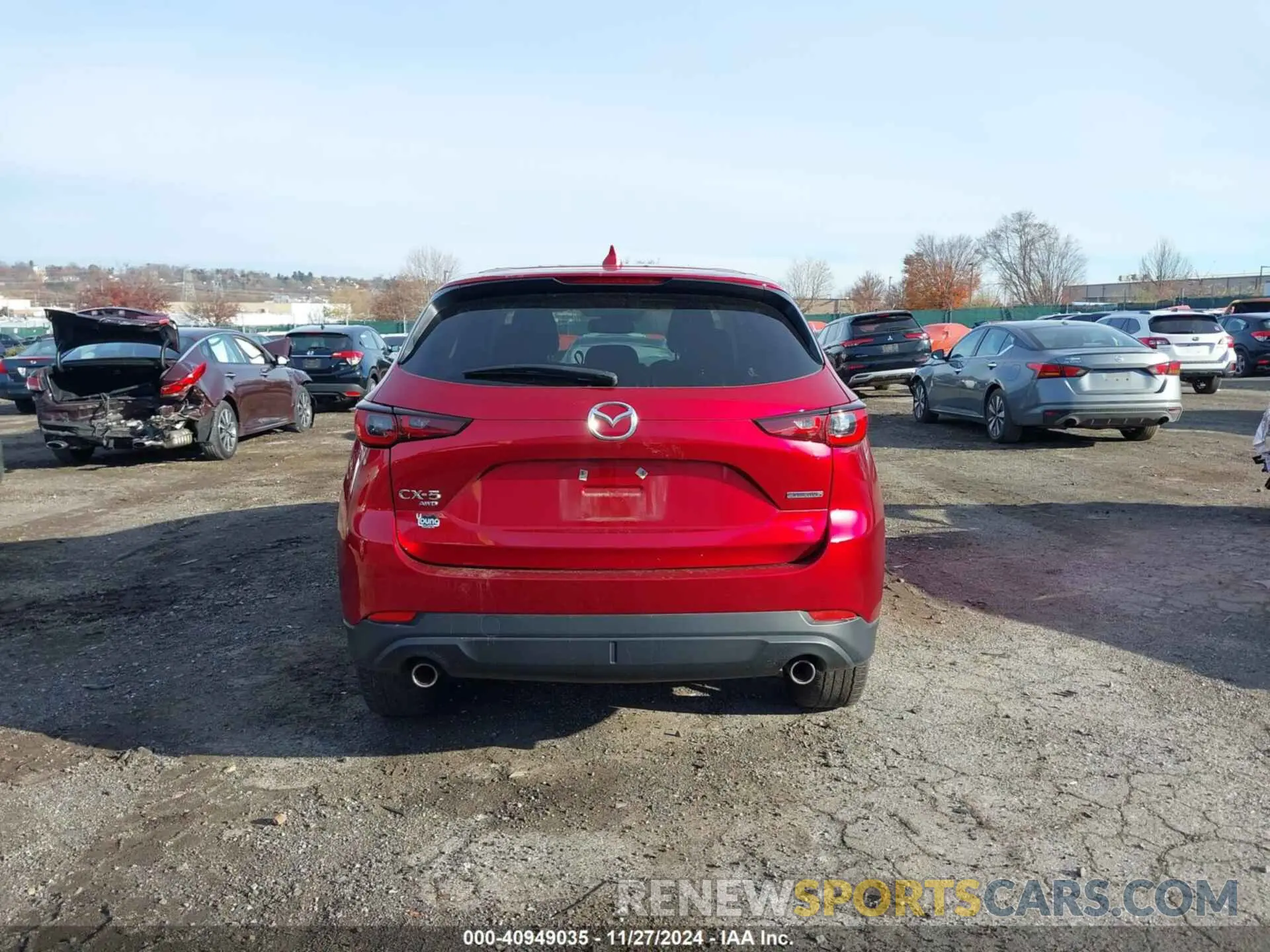 16 fotografías del automóvil dañado JM3KFBDM1N0540200 MAZDA CX-5 2022