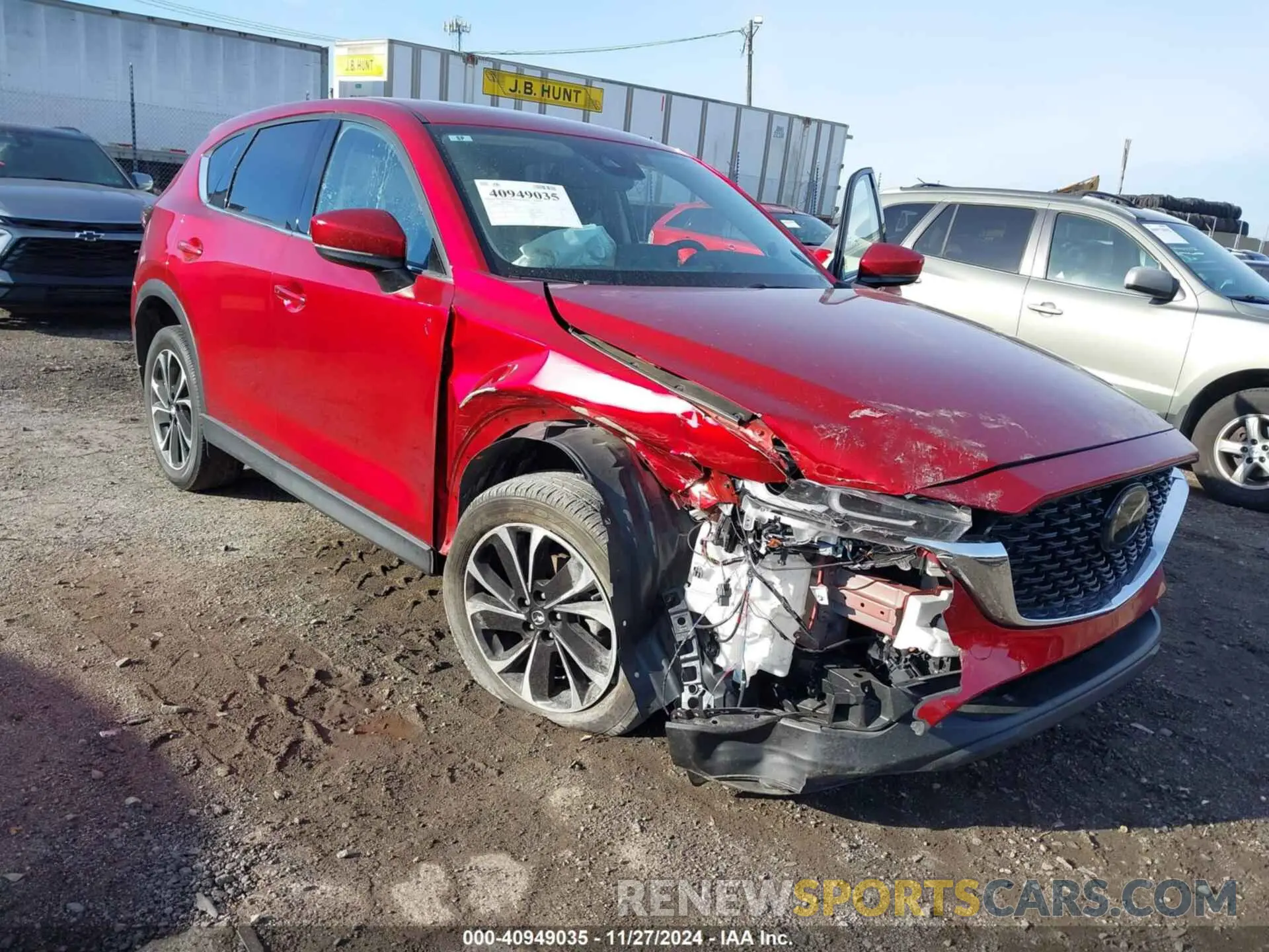 6 fotografías del automóvil dañado JM3KFBDM1N0540200 MAZDA CX-5 2022