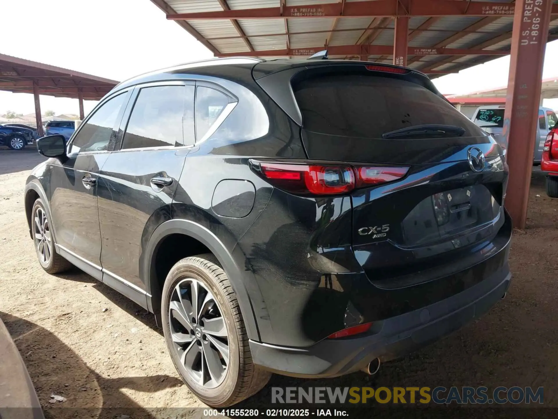 3 fotografías del automóvil dañado JM3KFBDM1N0603425 MAZDA CX-5 2022