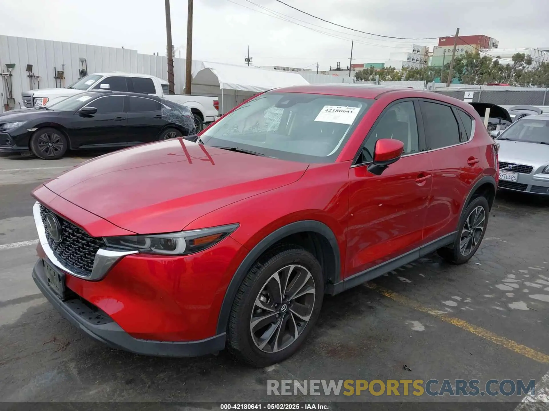 2 fotografías del automóvil dañado JM3KFBDM1N0644377 MAZDA CX-5 2022