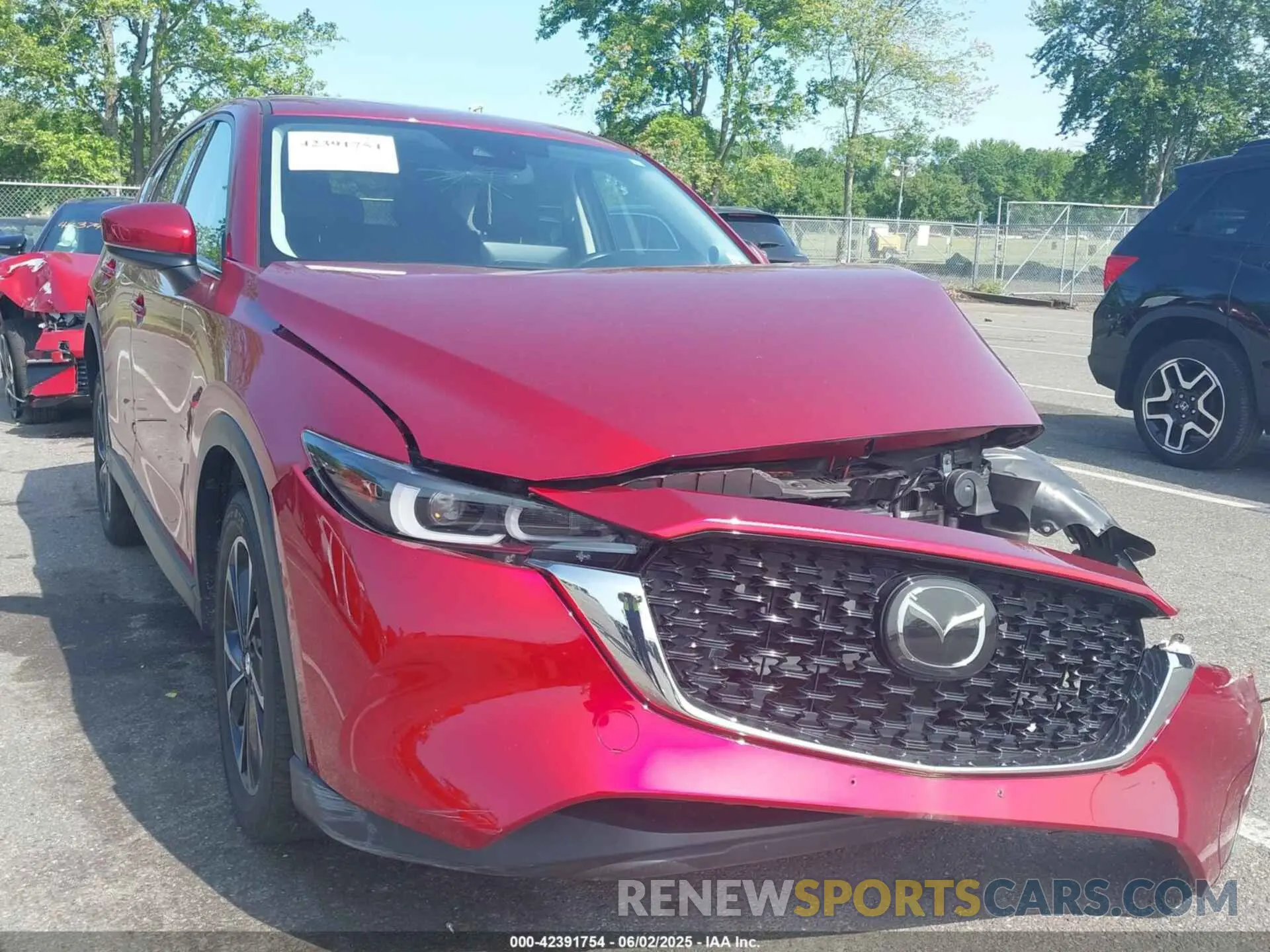 1 fotografías del automóvil dañado JM3KFBDM2N0537743 MAZDA CX-5 2022