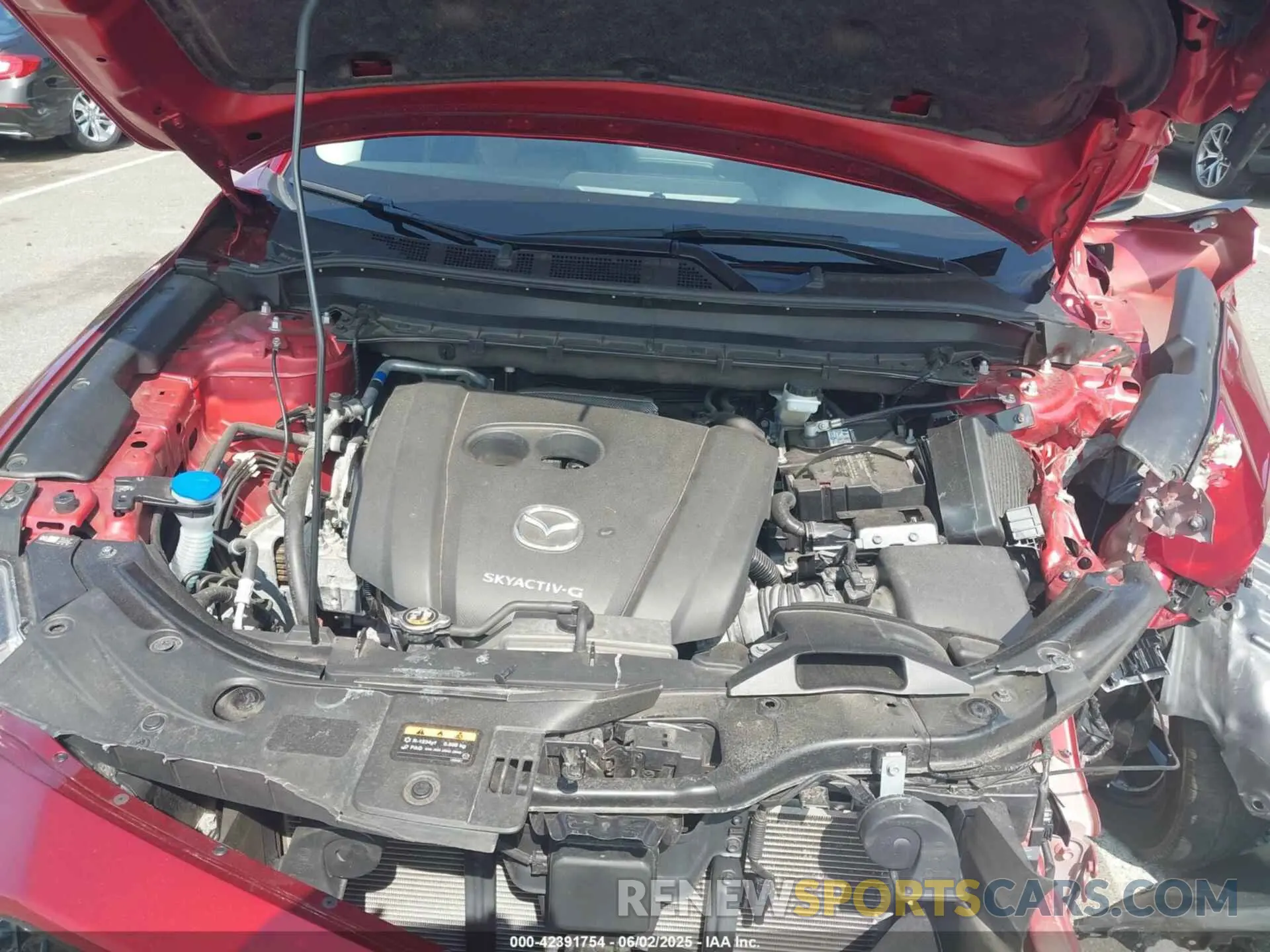 10 fotografías del automóvil dañado JM3KFBDM2N0537743 MAZDA CX-5 2022