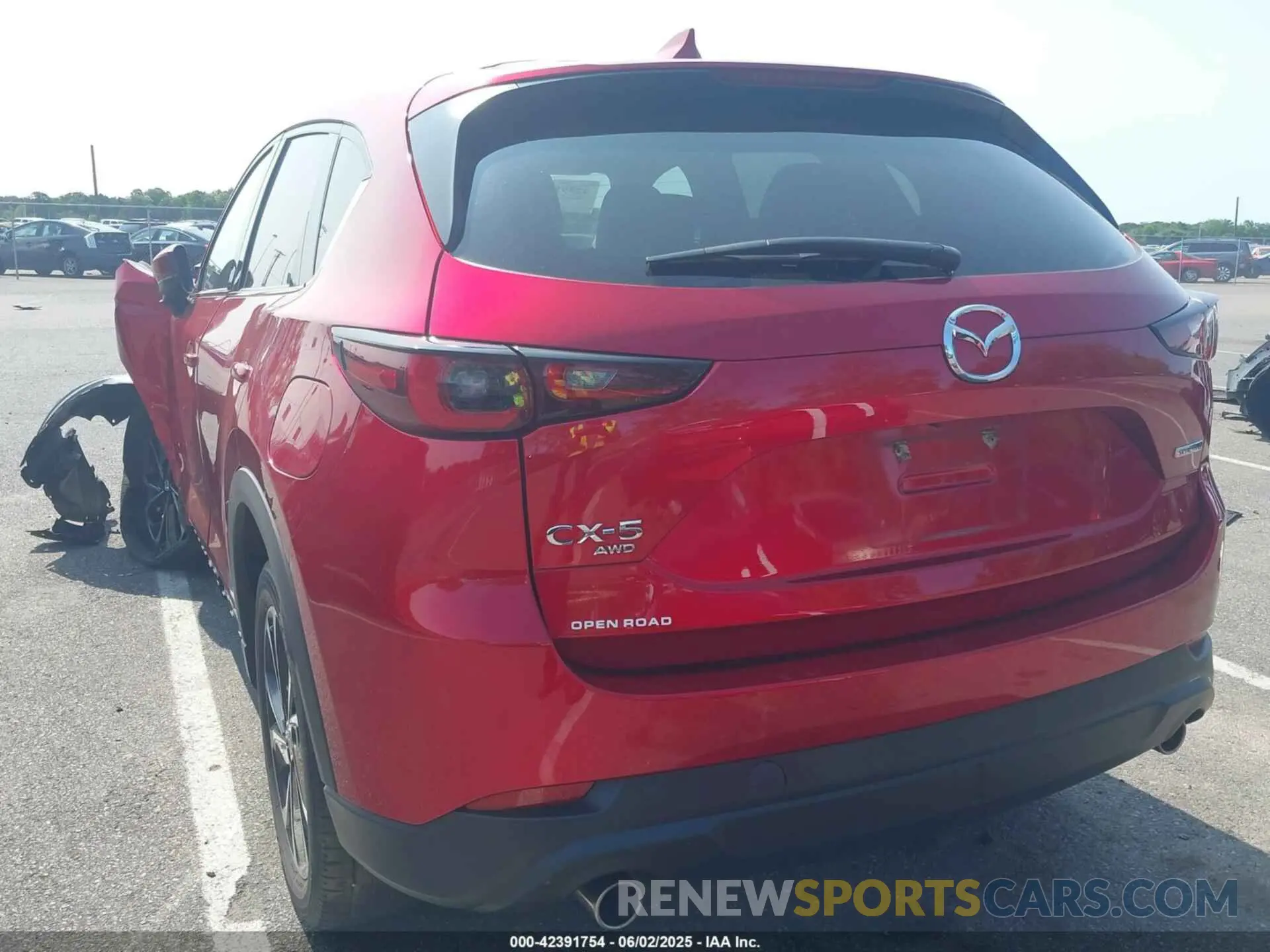 3 fotografías del automóvil dañado JM3KFBDM2N0537743 MAZDA CX-5 2022