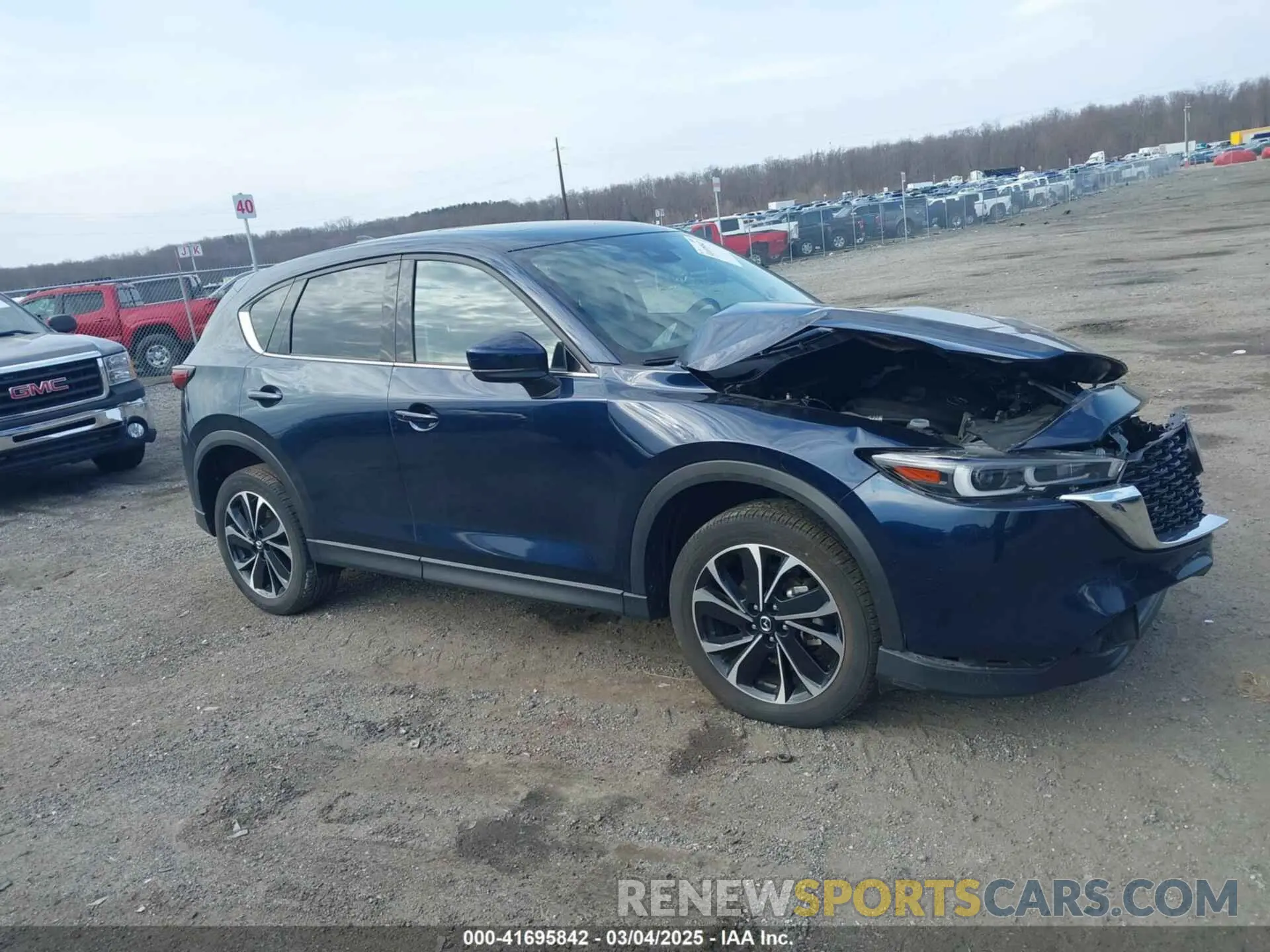 13 fotografías del automóvil dañado JM3KFBDM4N1528813 MAZDA CX-5 2022