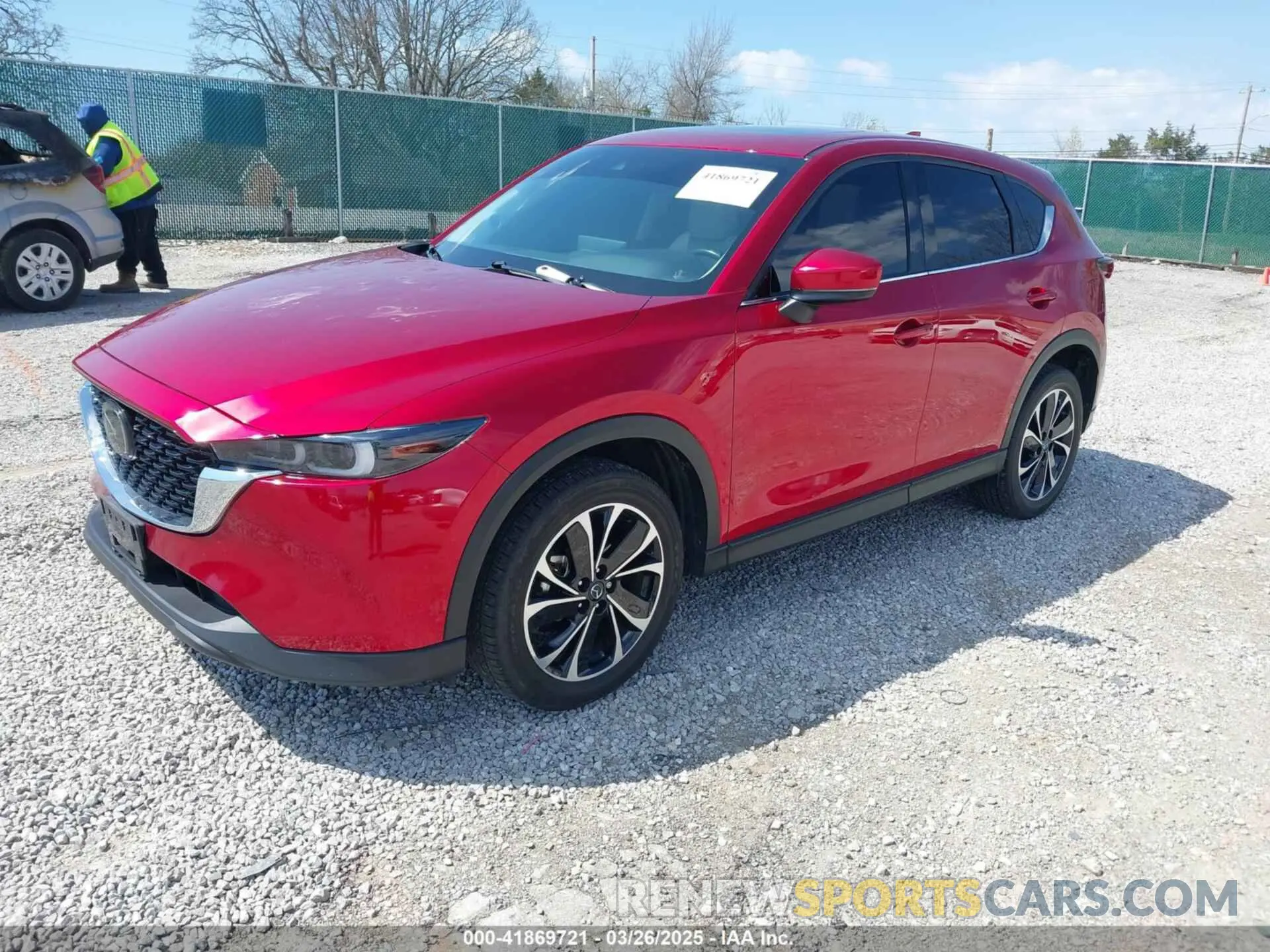 2 fotografías del automóvil dañado JM3KFBDM5N1532837 MAZDA CX-5 2022