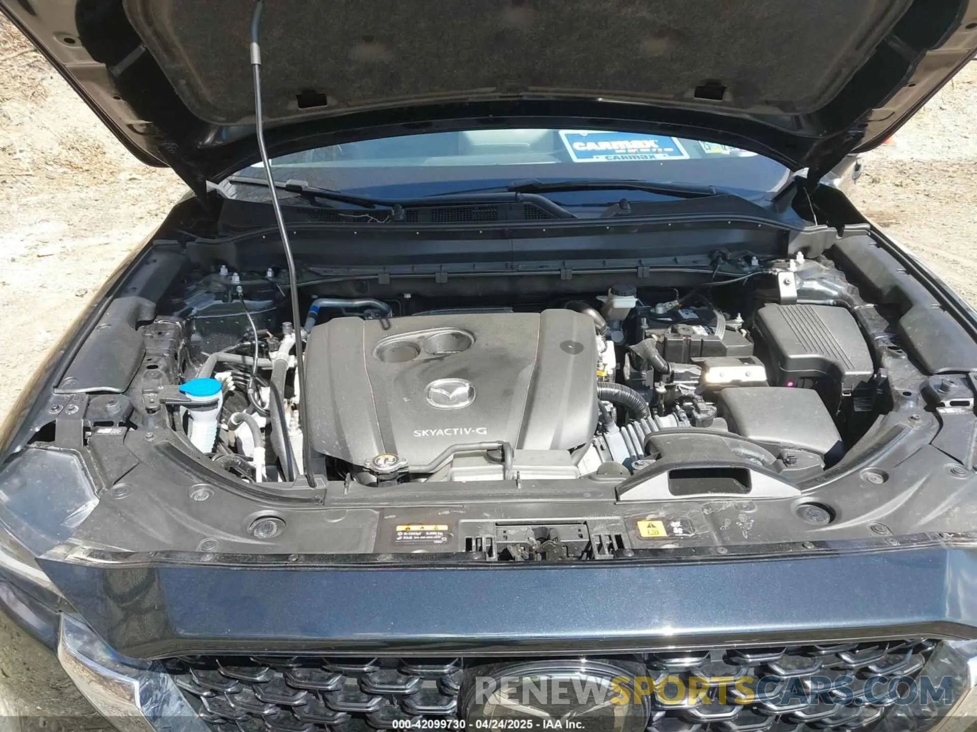 10 fotografías del automóvil dañado JM3KFBEM0N1546305 MAZDA CX-5 2022