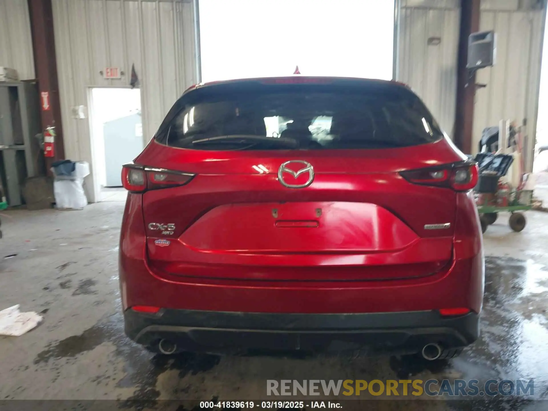 16 fotografías del automóvil dañado JM3KFBEM0N1569227 MAZDA CX-5 2022