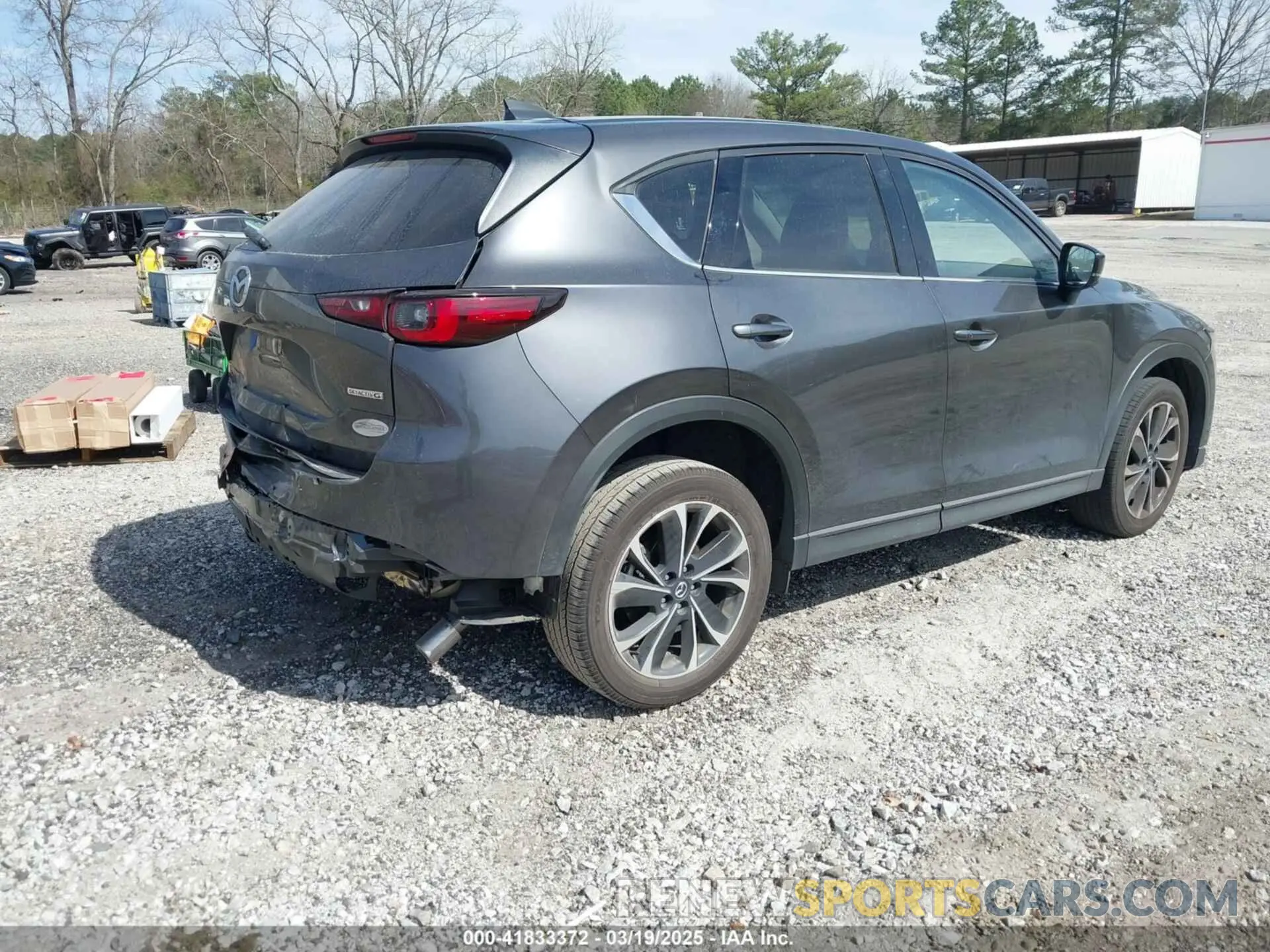 4 fotografías del automóvil dañado JM3KFBEM3N1572722 MAZDA CX-5 2022