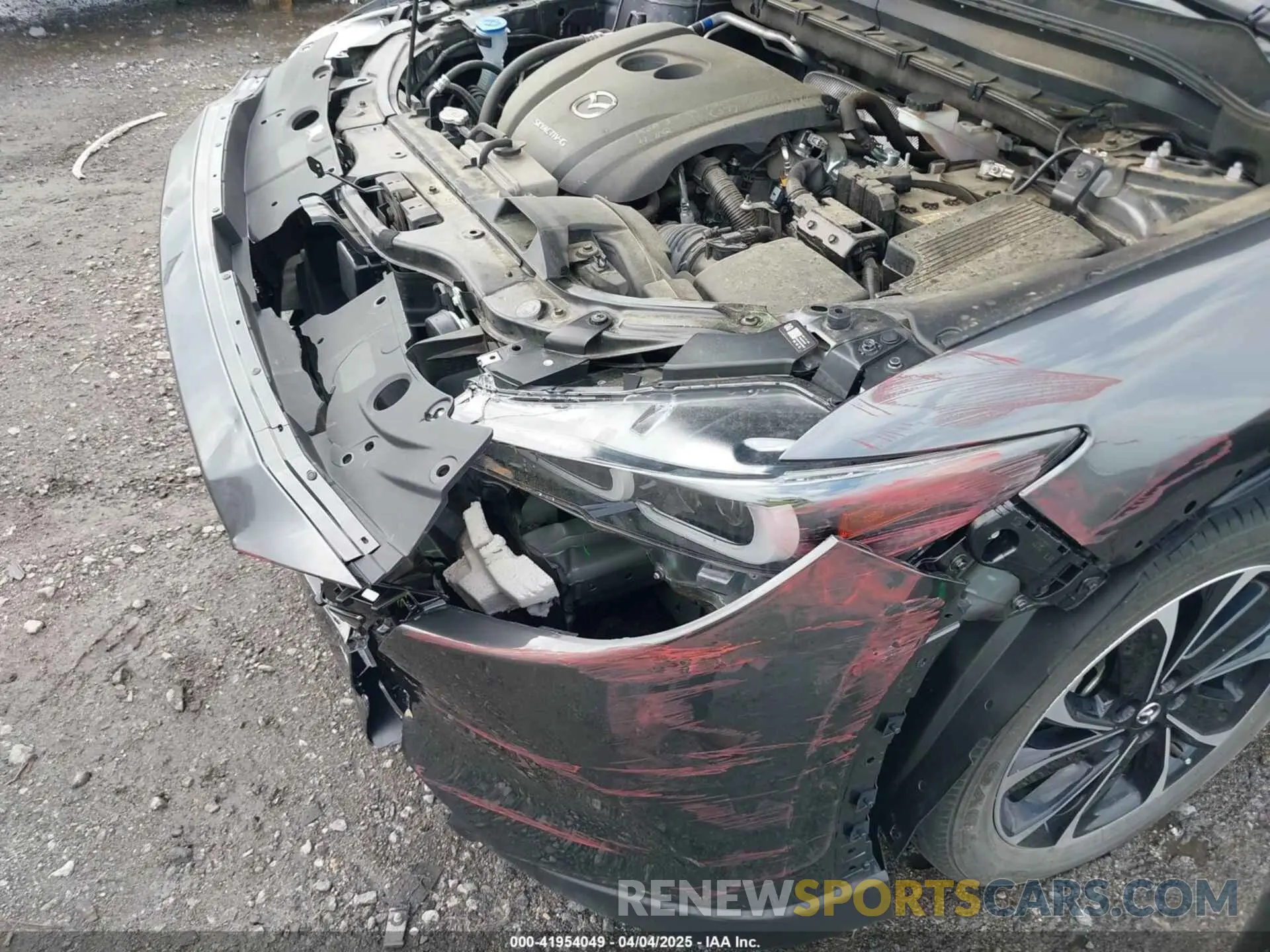 6 fotografías del automóvil dañado JM3KFBEM3N1619702 MAZDA CX-5 2022