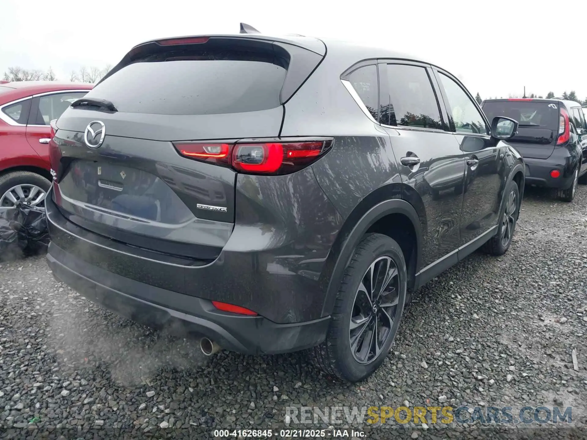 4 fotografías del automóvil dañado JM3KFBEMXN0552652 MAZDA CX-5 2022