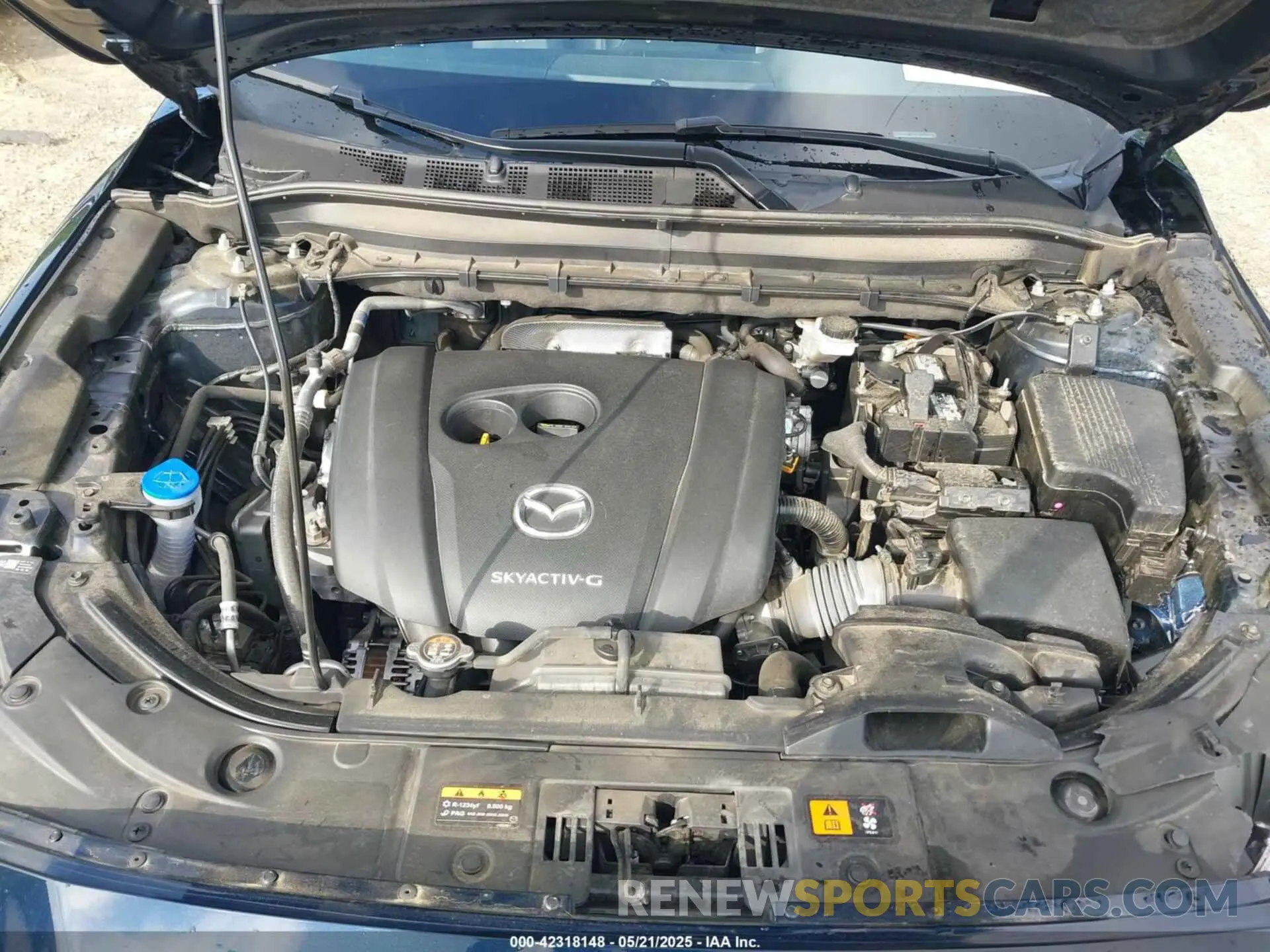 10 fotografías del automóvil dañado JM3KFBEMXN1537398 MAZDA CX-5 2022