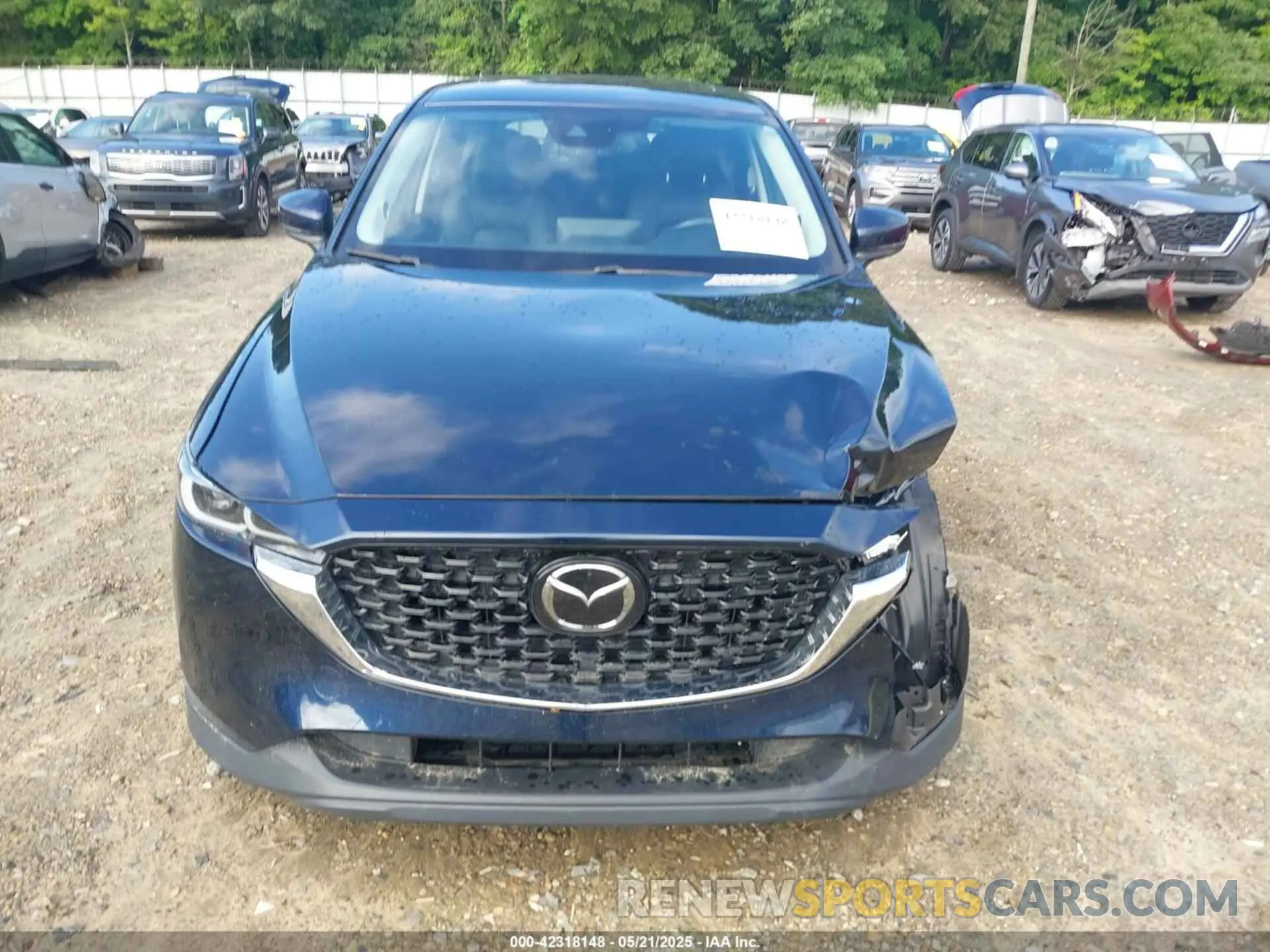 12 fotografías del automóvil dañado JM3KFBEMXN1537398 MAZDA CX-5 2022