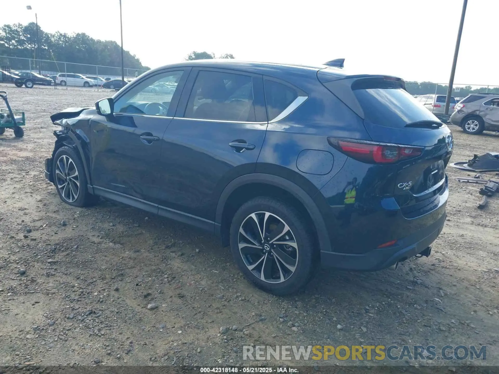 3 fotografías del automóvil dañado JM3KFBEMXN1537398 MAZDA CX-5 2022