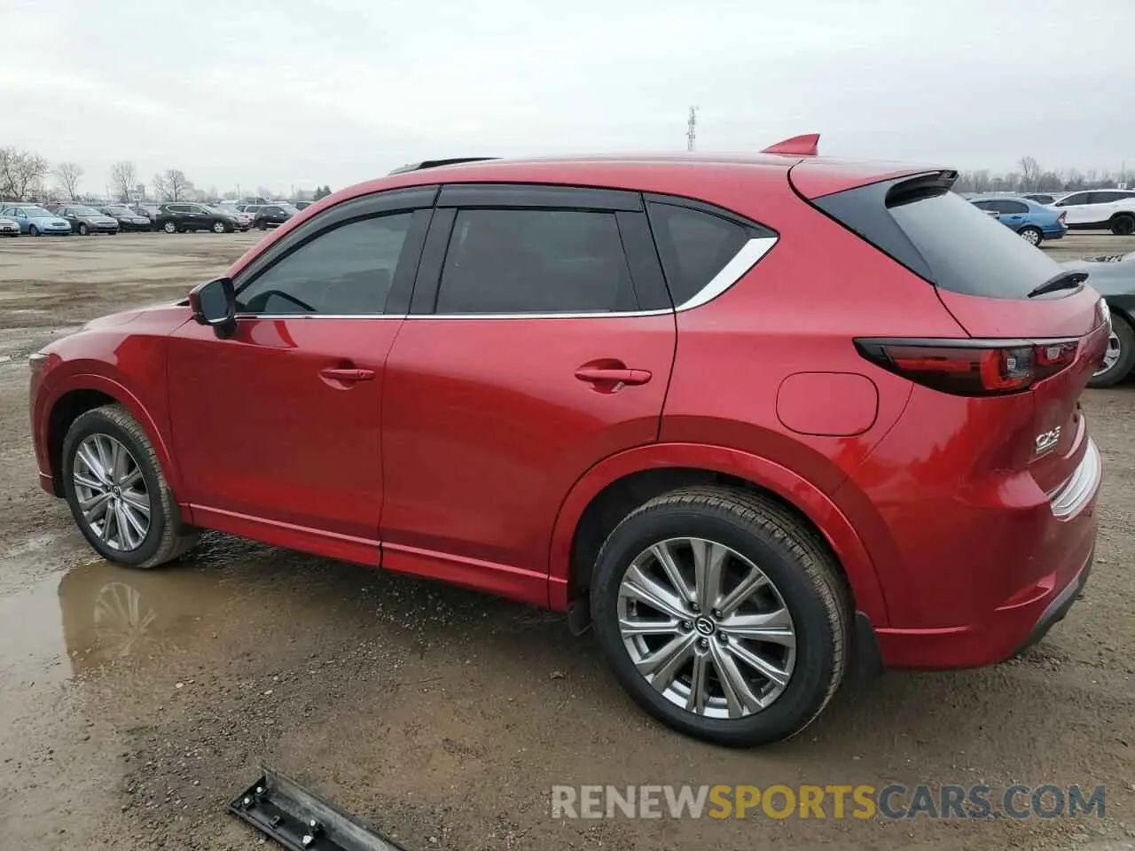 2 fotografías del automóvil dañado JM3KFBEY6N0641556 MAZDA CX-5 2022