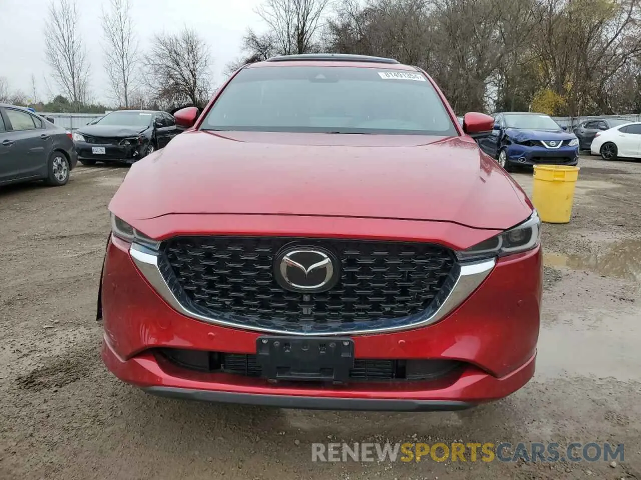 5 fotografías del automóvil dañado JM3KFBEY6N0641556 MAZDA CX-5 2022