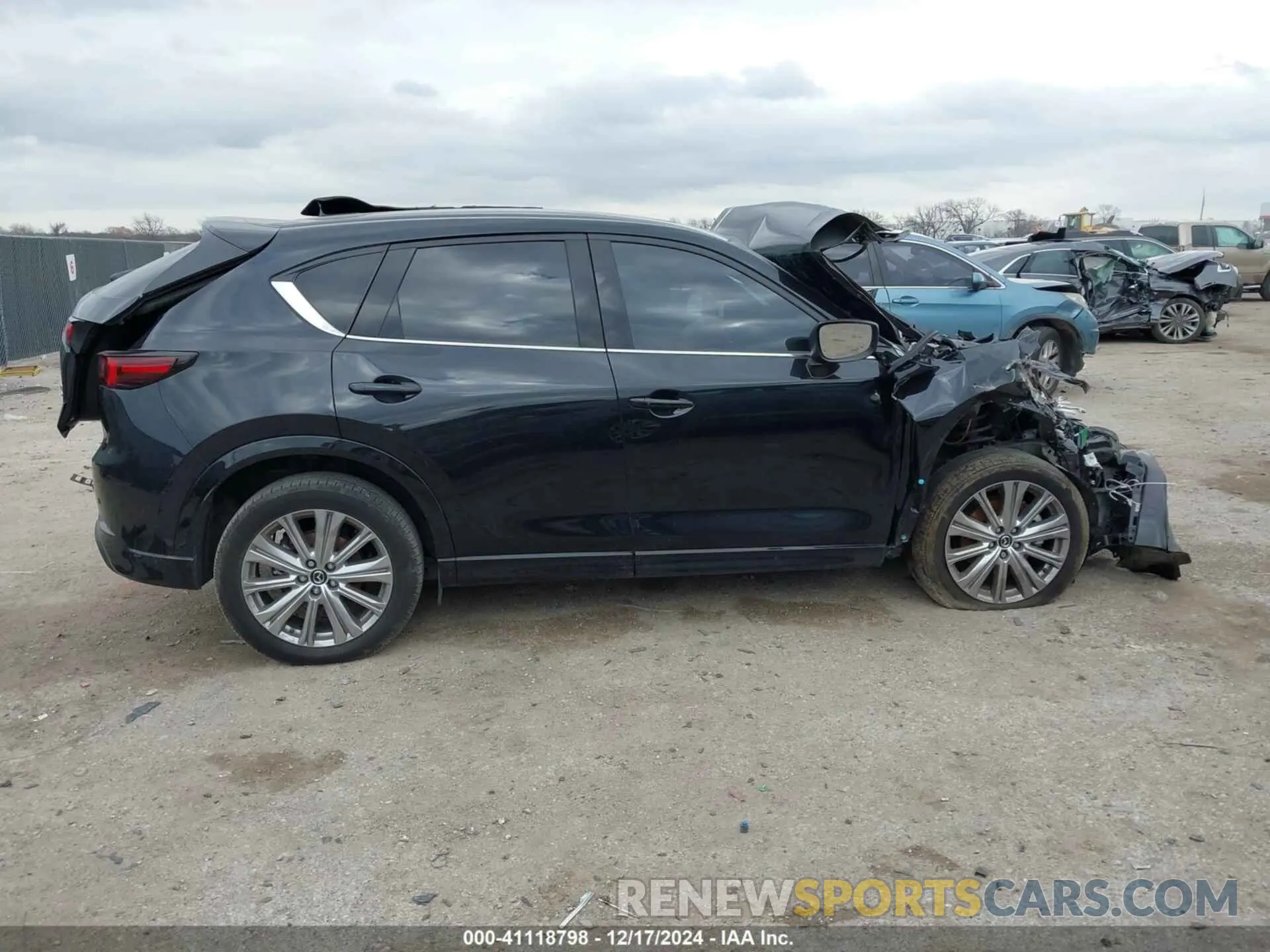 14 fotografías del automóvil dañado JM3KFBXY1N0618960 MAZDA CX-5 2022