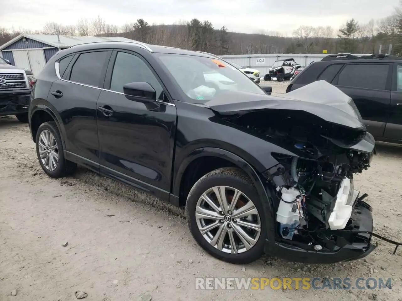 4 fotografías del automóvil dañado JM3KFBXY7N0646472 MAZDA CX-5 2022