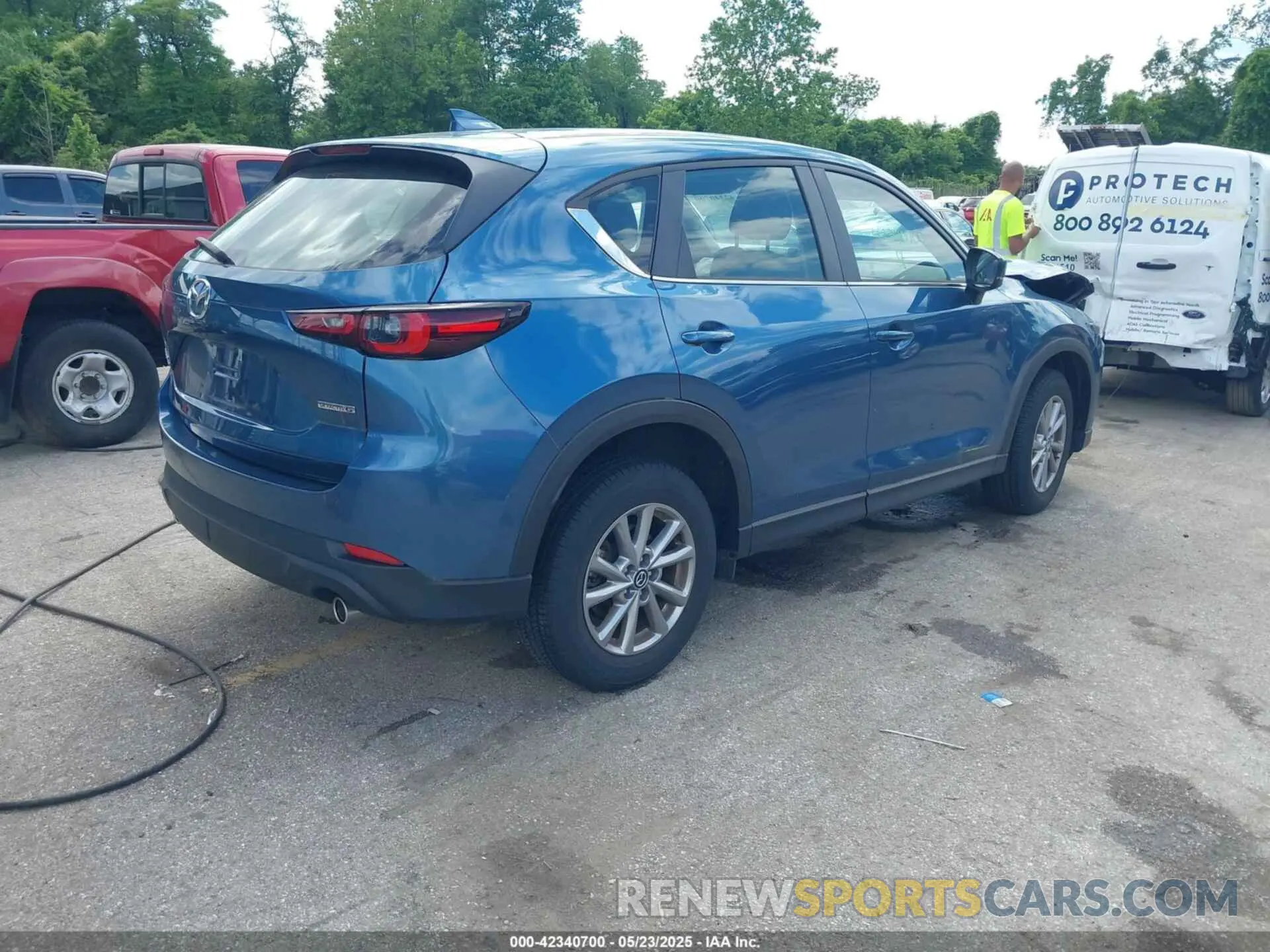 4 fotografías del automóvil dañado JM3KFBAM2P0126351 MAZDA CX-5 2023