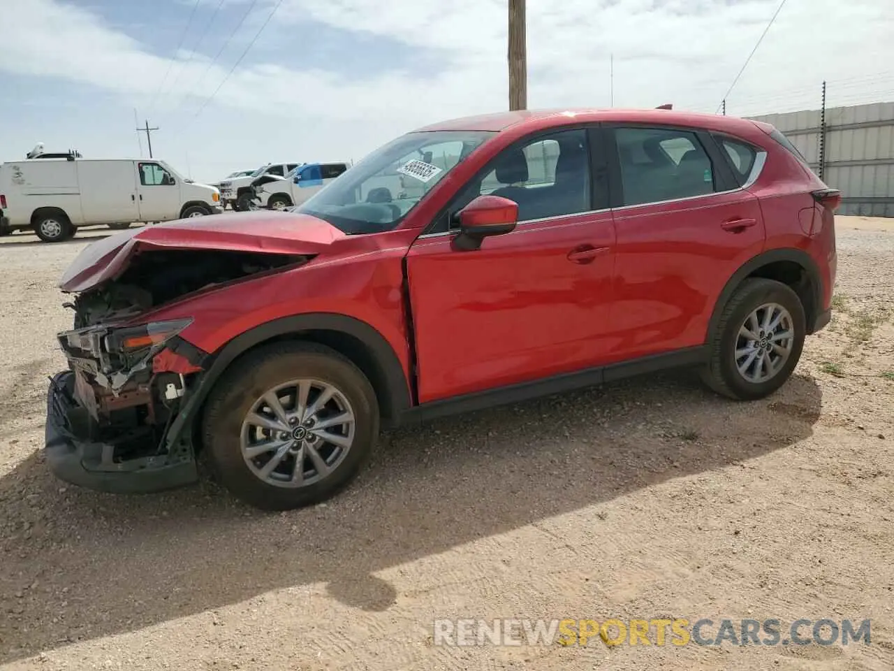 1 fotografías del automóvil dañado JM3KFBAM2P0239314 MAZDA CX-5 2023