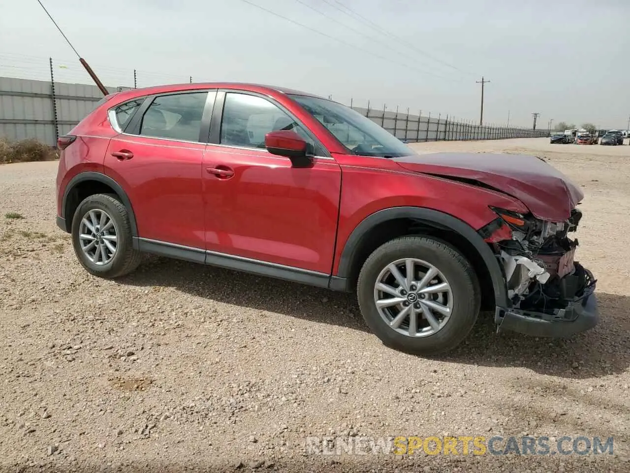 4 fotografías del automóvil dañado JM3KFBAM2P0239314 MAZDA CX-5 2023