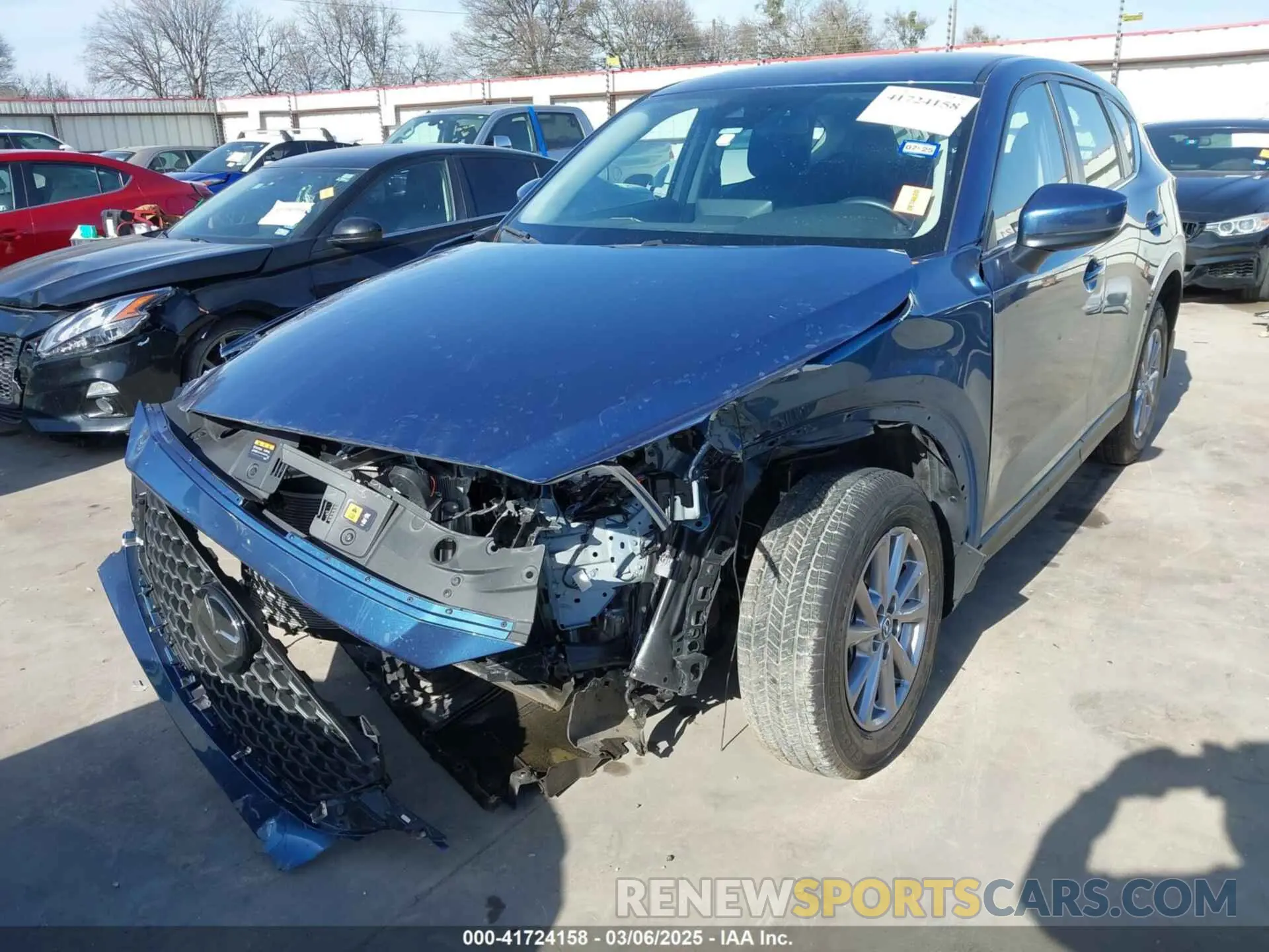 6 fotografías del automóvil dañado JM3KFBAM4P0281628 MAZDA CX-5 2023