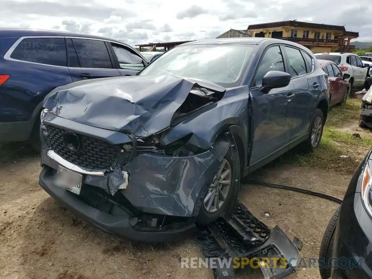 1 fotografías del automóvil dañado JM3KFBAM6P0163340 MAZDA CX-5 2023